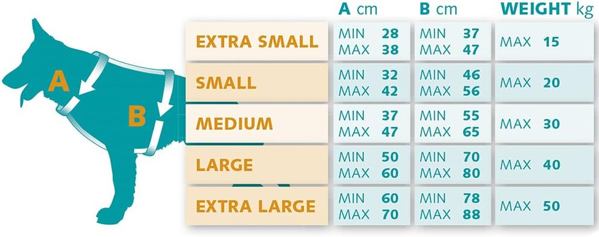 Ferplast Ergocomfort Nylon Padded Dog Harness Medium Grey/Black image number 2