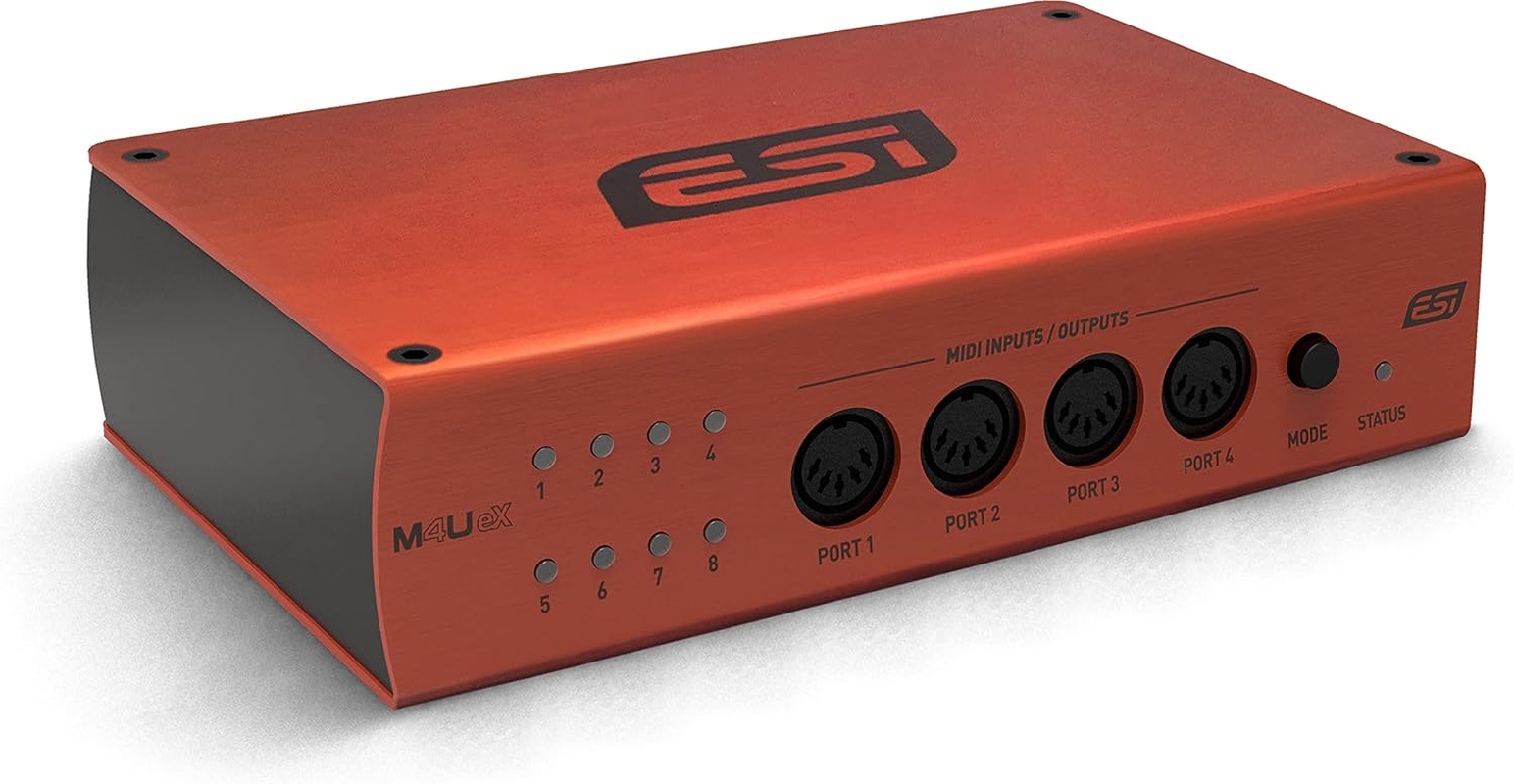 ESI M4U Ex | 8-Port USB 3.0 MIDI Interface with USB Hub image number 3