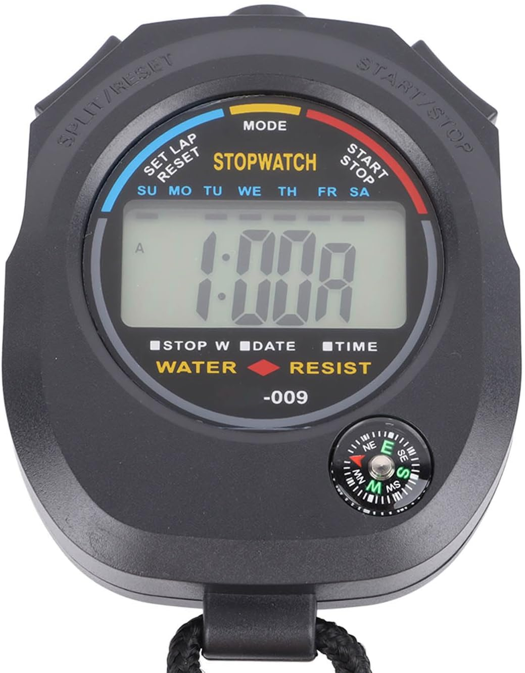 3 PCS Sports Stopwatch, High Precision Waterproof 40Mah Stopwatch Sports Stopwatch, for Timing Races, Swimming, Basketball Games (Product Is Non Rechargeable) image number 5