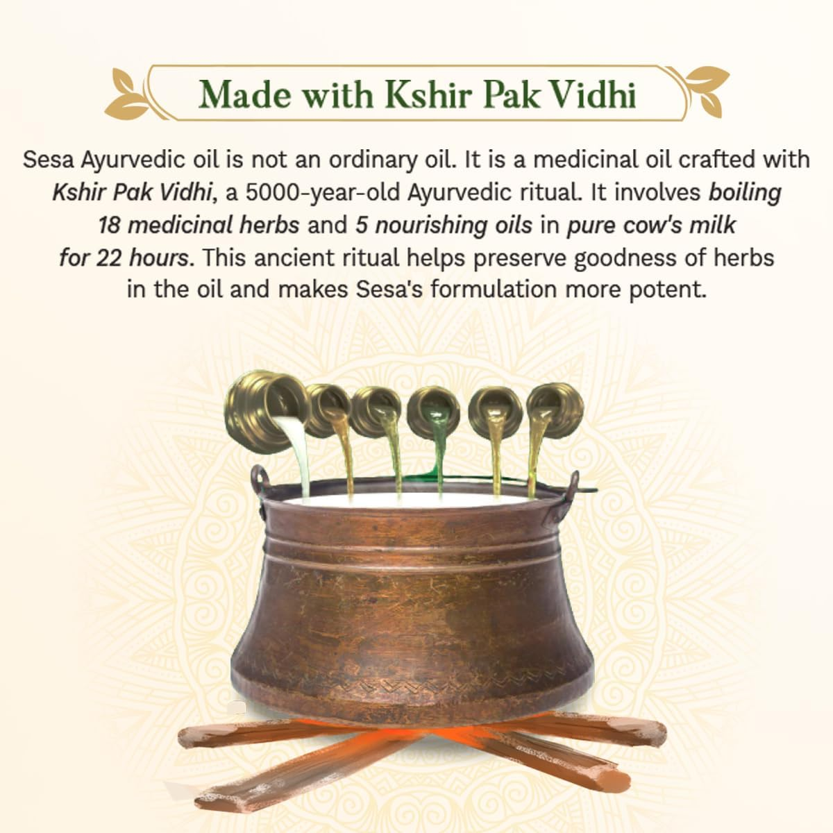 Sesa Ayurvedic Hair Oil, Prevents Hair Fall, Good for Hair Growth 200 Ml image number 6