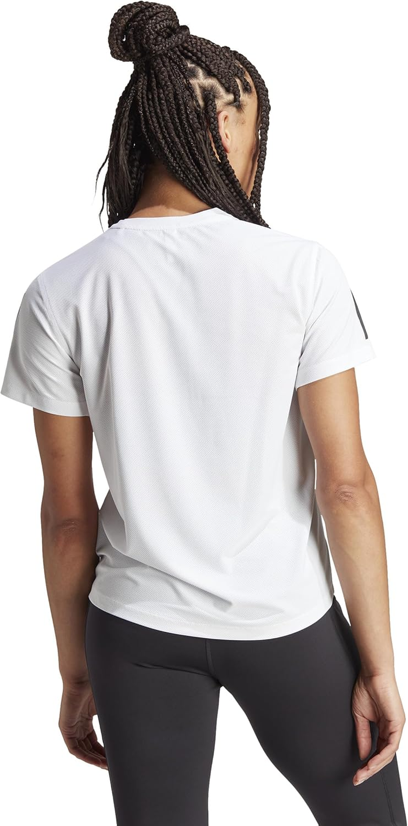 Adidas Performance Own the Run Women'S Running T-Shirt, White, Small image number 6