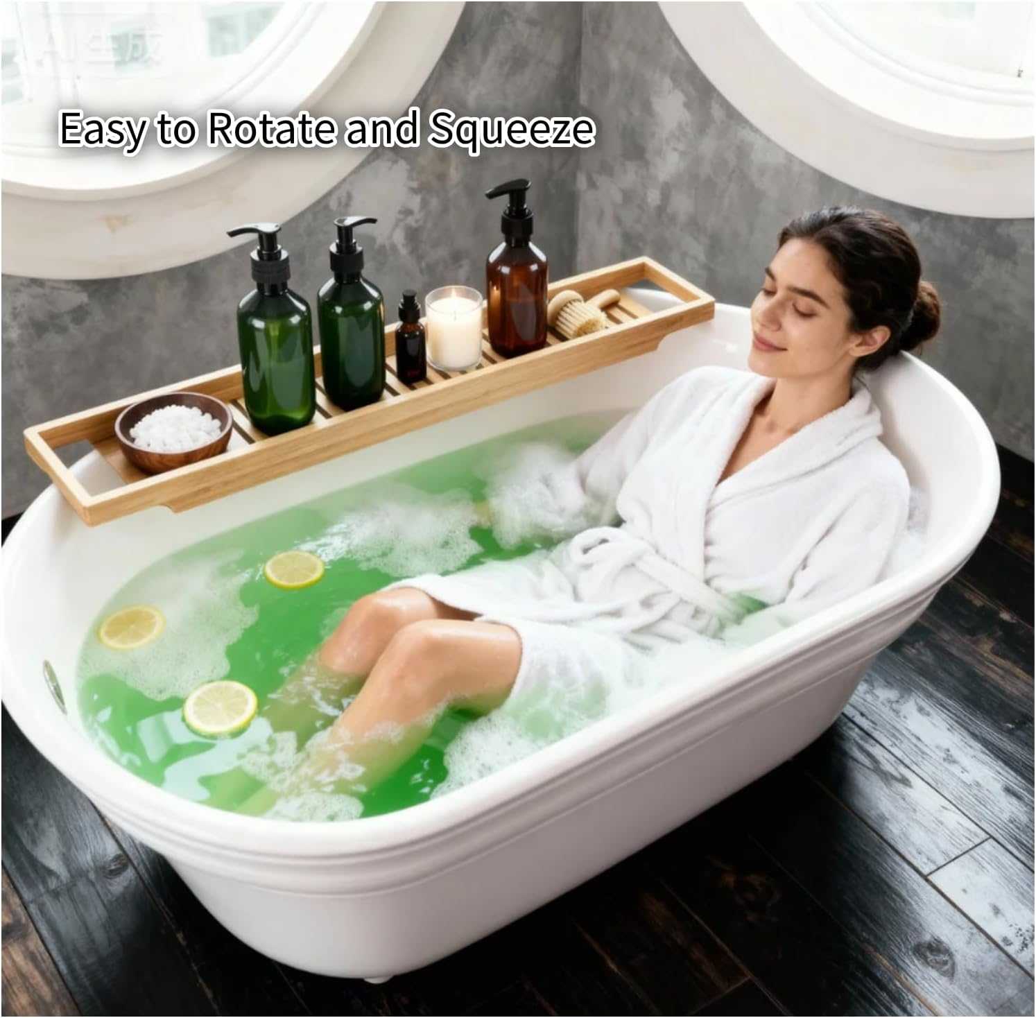 CKONXE 2PCS 500Ml Refillable Pump Bottle Dispenser for Body Wash,Shampoo Bottles Refillable with Pumps, Pump Bottle Dispenser for Lotion, Cream, and Liquid Toiletries,Bathroom Countertop Accessories image number 1