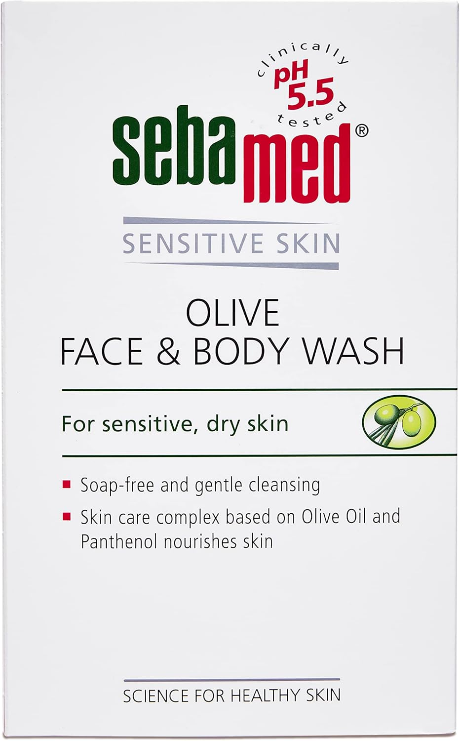 Sebamed Olive Face & Body Wash 200Ml image number 4
