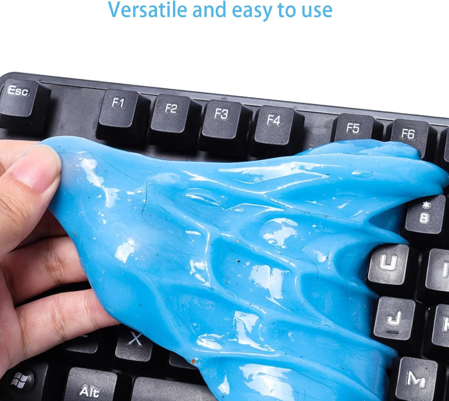 Cleaning Gel for Car/Keyboard Universal Cleaning Gel Car Interior Cleaner Dust Cleaning Gel Cleaner Gel Car Detailing Kit Gel for PC Tablet Cleaning Accessories Car Slime Kits 160G image number 2