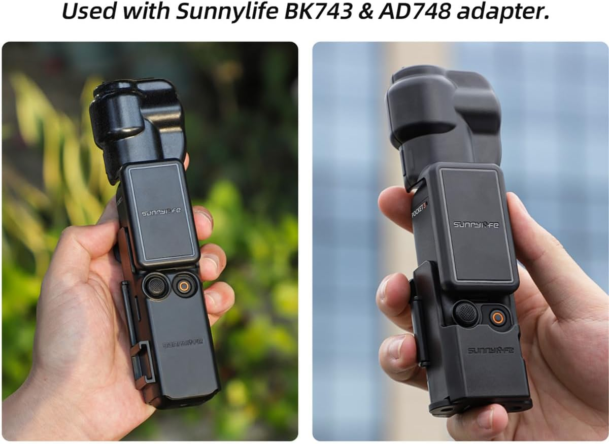 Taoke Lens Hood for DJI OSMO Pocket 3, Gimbal Camera Protector Sunshade Cover for Packet 3 image number 4