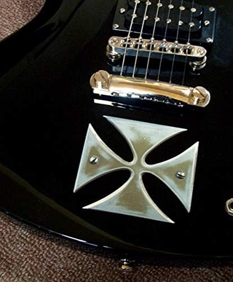 Inlaystickers for Guitars & Bass - James Hetfield (Metallica) Iron Cross, B-139HIC image number 2