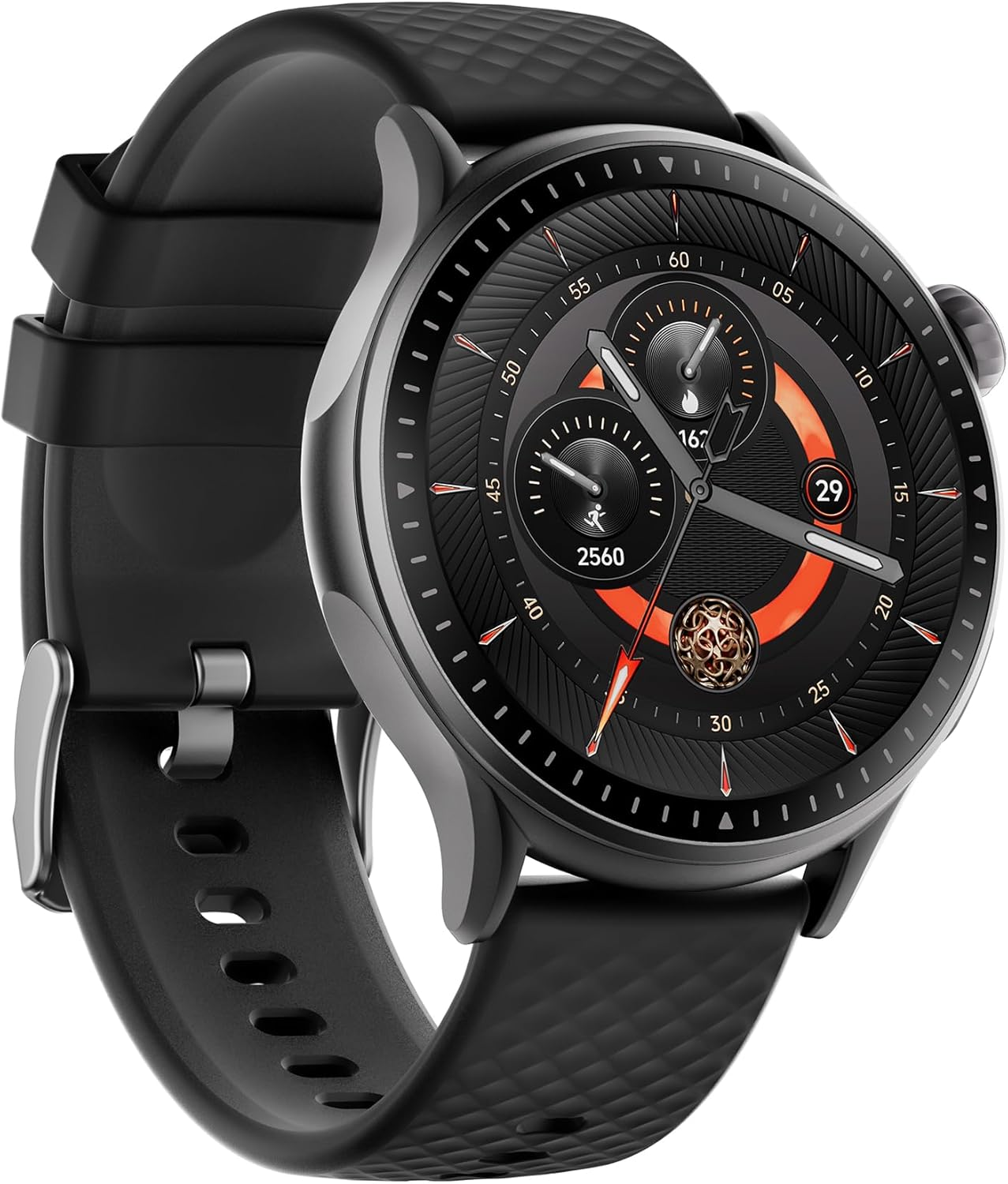 Dandjoo GTR3 Aura Smart Watch (Grey) 1.43&rdquo; AMOLED HD Display, Bluetooth Calling, Remote Camera Control, Voice Assistance, Compatible with Android/Ios, 100+ Sports Modes, Waterproof 3 ATM.