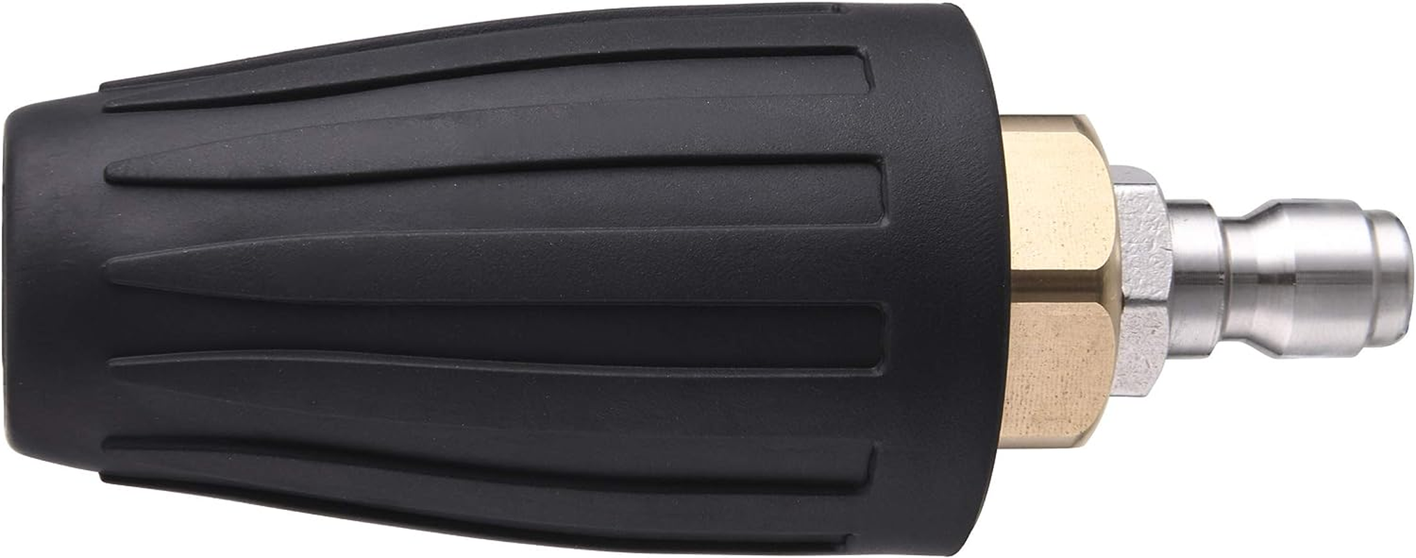 M Mingle Turbo Nozzle for Pressure Washer, Rotating Nozzle and 5 Tips, 1/4 Inch Quick Connect, 3600 PSI, Orifice 3.0 image number 4