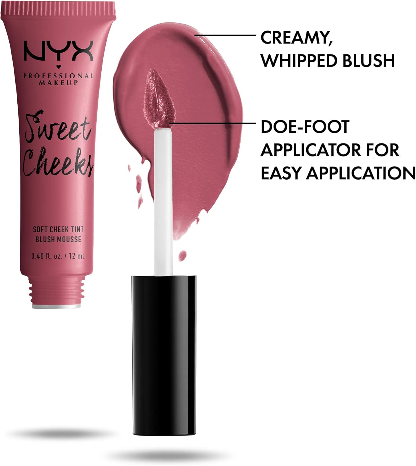 NYX Professional Makeup Sweet Cheek Soft Cheek Tint - Baby Doll - Nude Tude image number 5
