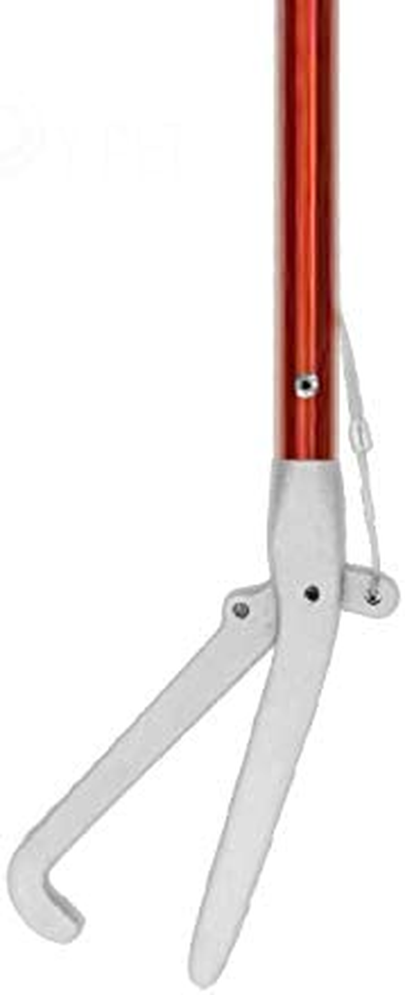 Foldable Red Hook Snake Tongs Grabber Handling Catcher Tool Wide Jaw (1.2M)