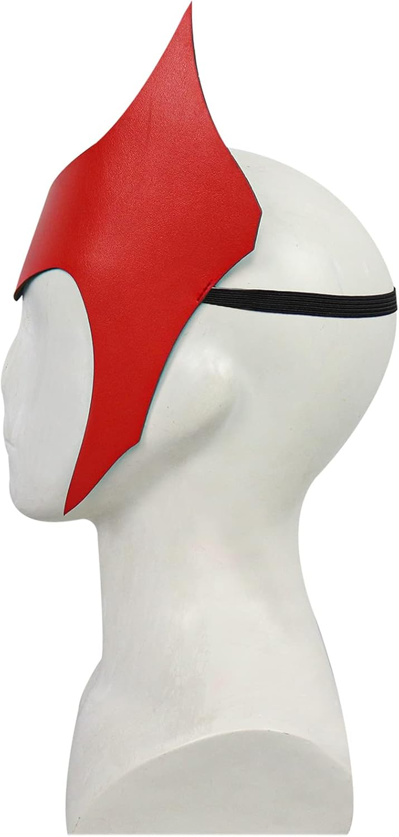 Bulex Wanda Maximoff Headpieces Crown Cosplay Costumes Mask Prop Halloween Leather Headgear image number 4