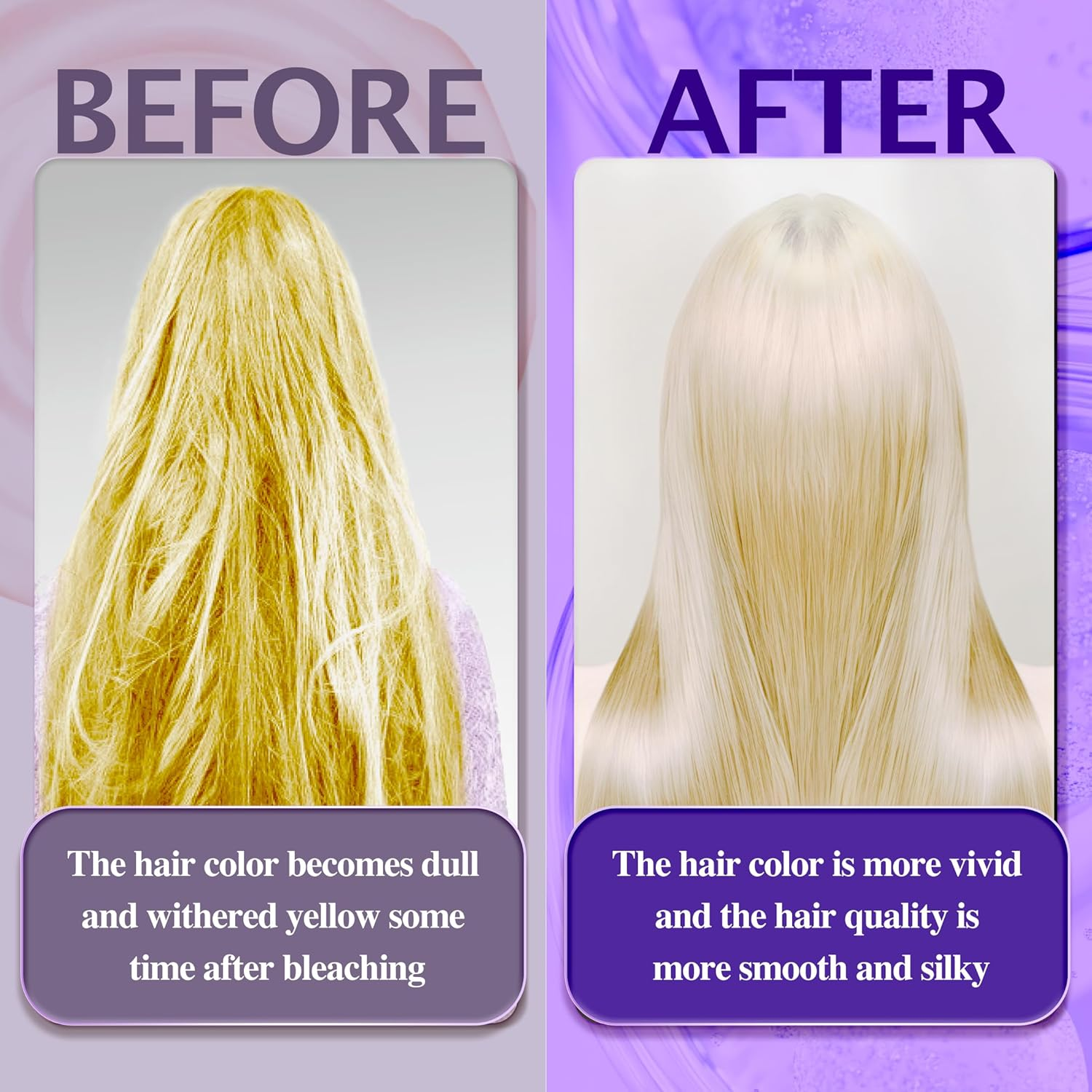 Immetee Purple Shampoo - Achieve Bright Blonde, Professional Purple Toning Shampoo, 200Ml/7Fl. Oz.