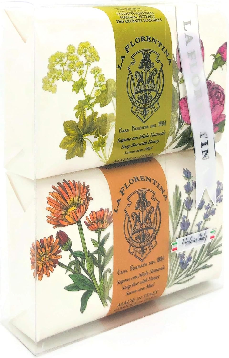 Lavender & Marigold Bar Soap 200G image number 1