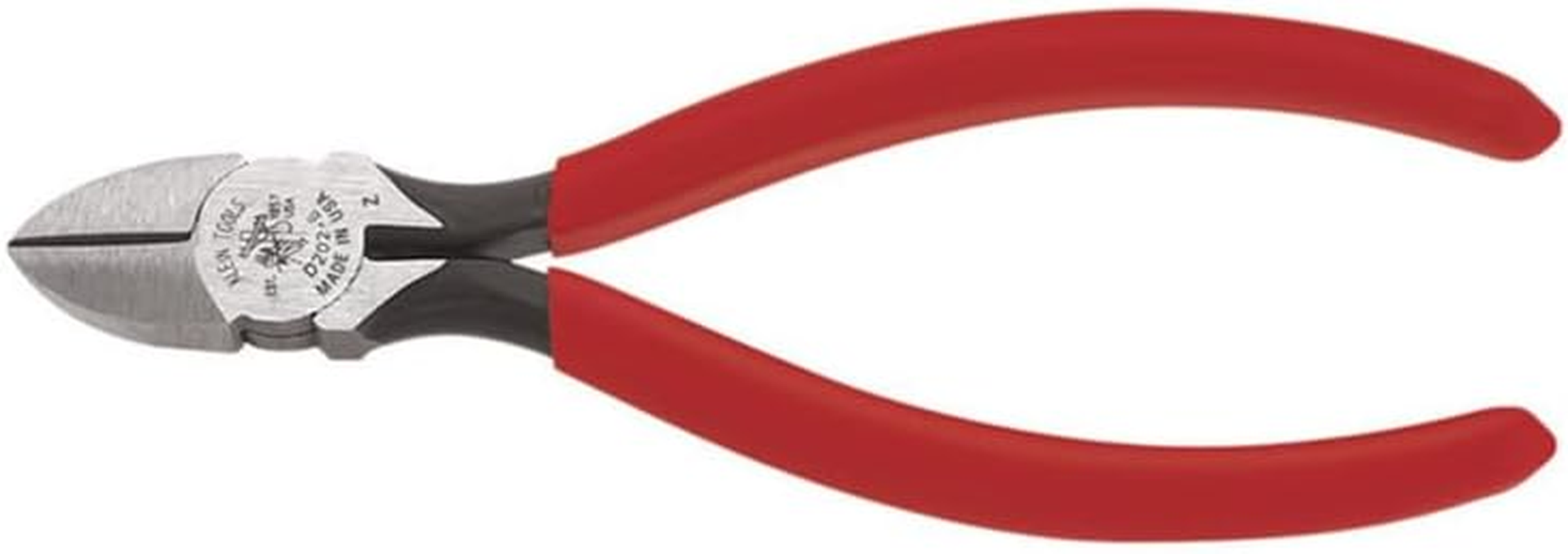 Klein Tools D240-6 6-Inch Standard Diagonal-Cutting Pliers-Stripping Hole