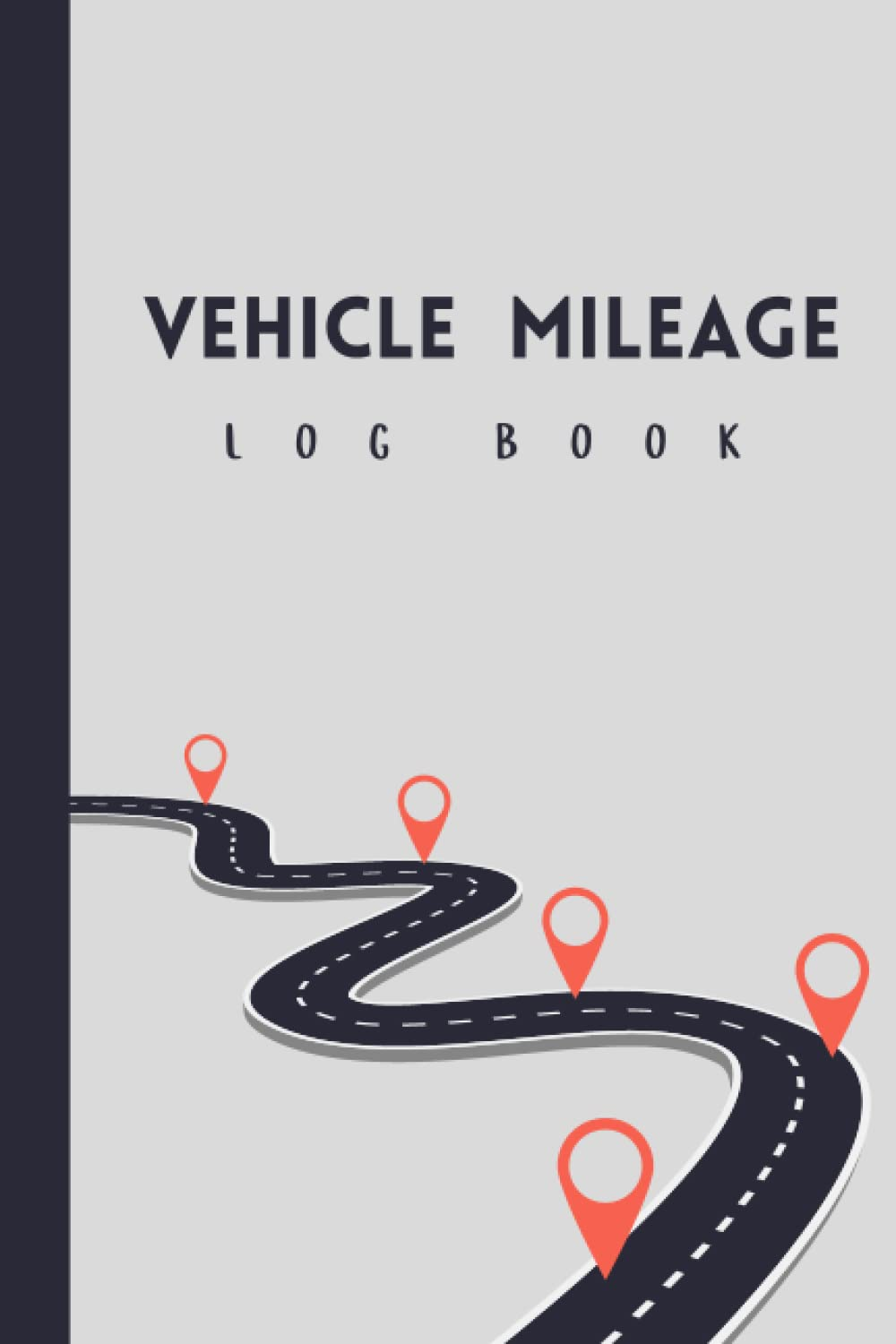 Mileage Log Book: (A5) Vehicle Mileage Log Book for Taxes | Auto Mileage Tracker to Record and Track Your Daily Mileage