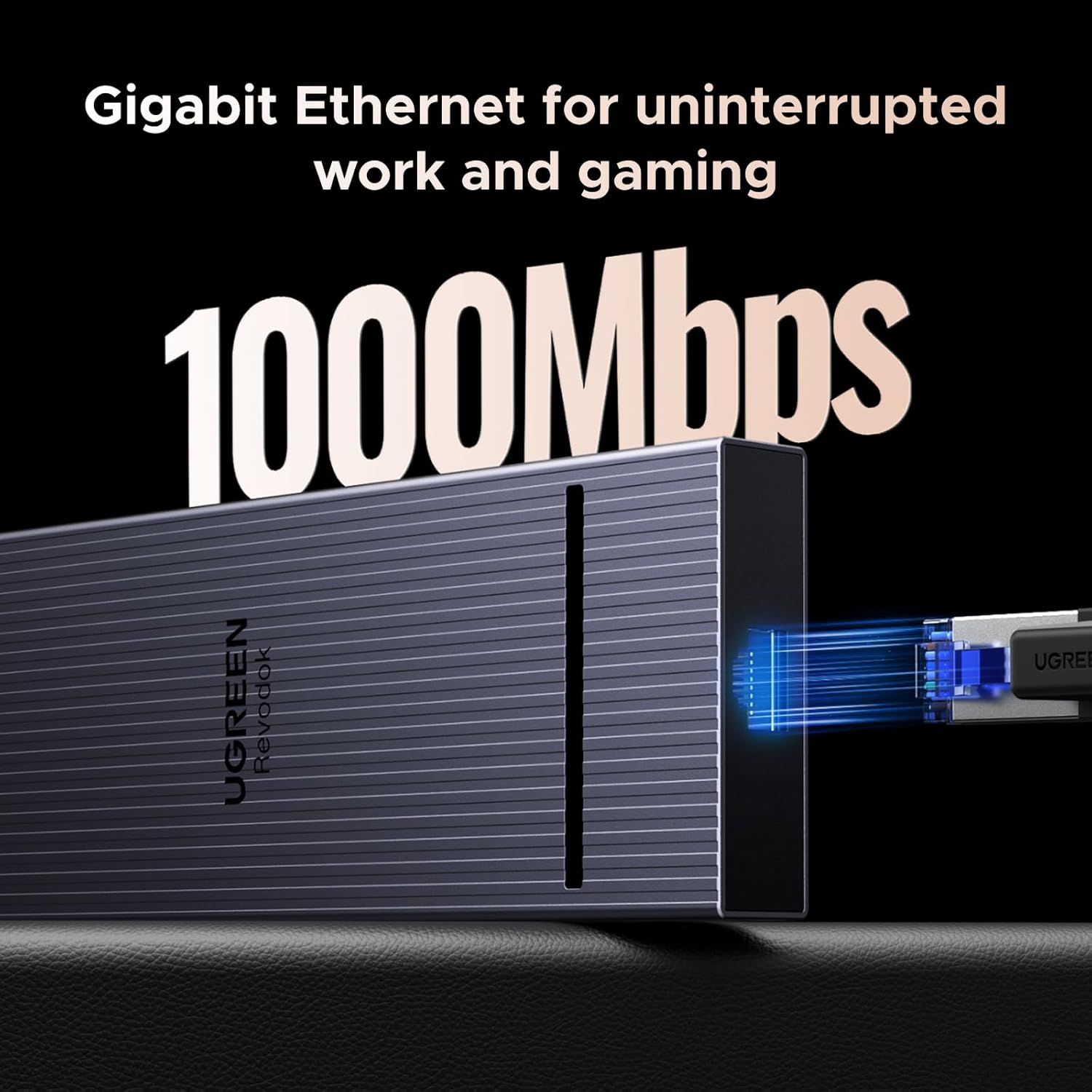 UGREEN Laptop Docking Station, Revodok Pro 11-In-1 USB C Hub with 4K@120Hz Displayport, HDMI, 2X 10 Gbps Type C, 2X USB-A 2.0 Data, 100W PD, 1000Mbps Ethernet, SD/TF, 3.5Mm Port for Thinkpad, HP, Dell image number 5