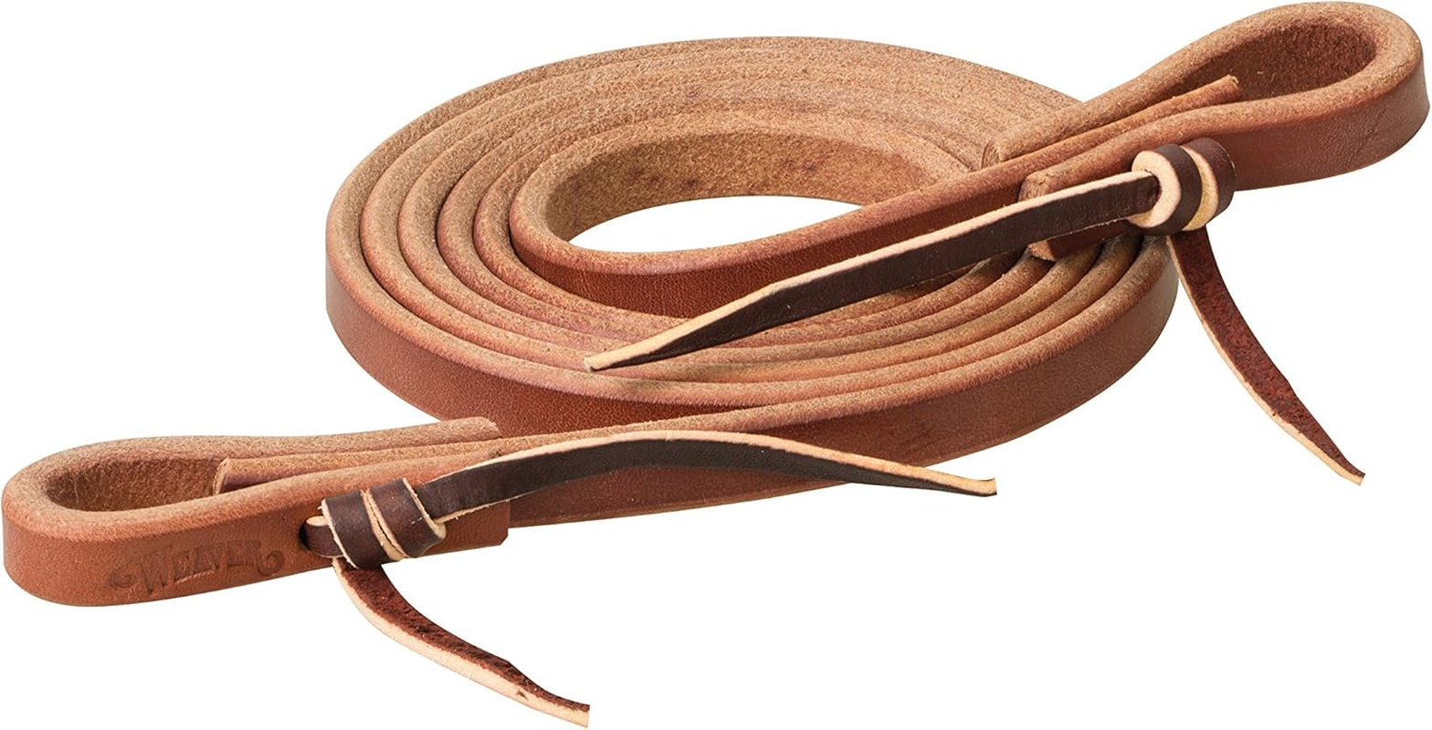 Weaver Leather Heavy Harness Roper Rein, Canyon Rose, 5/8" X 7'