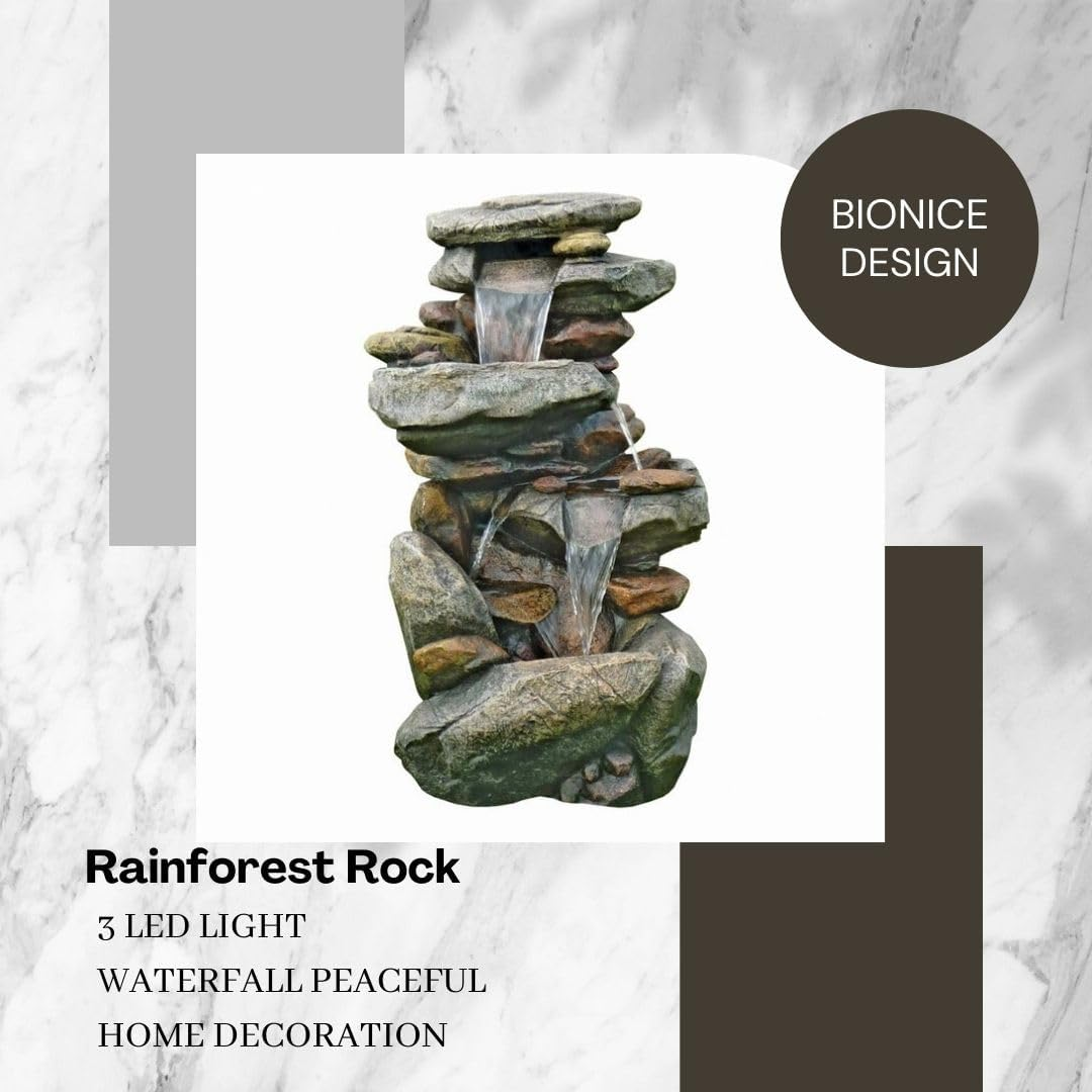 Generic Rainforest Rock Water Fountain image number 3