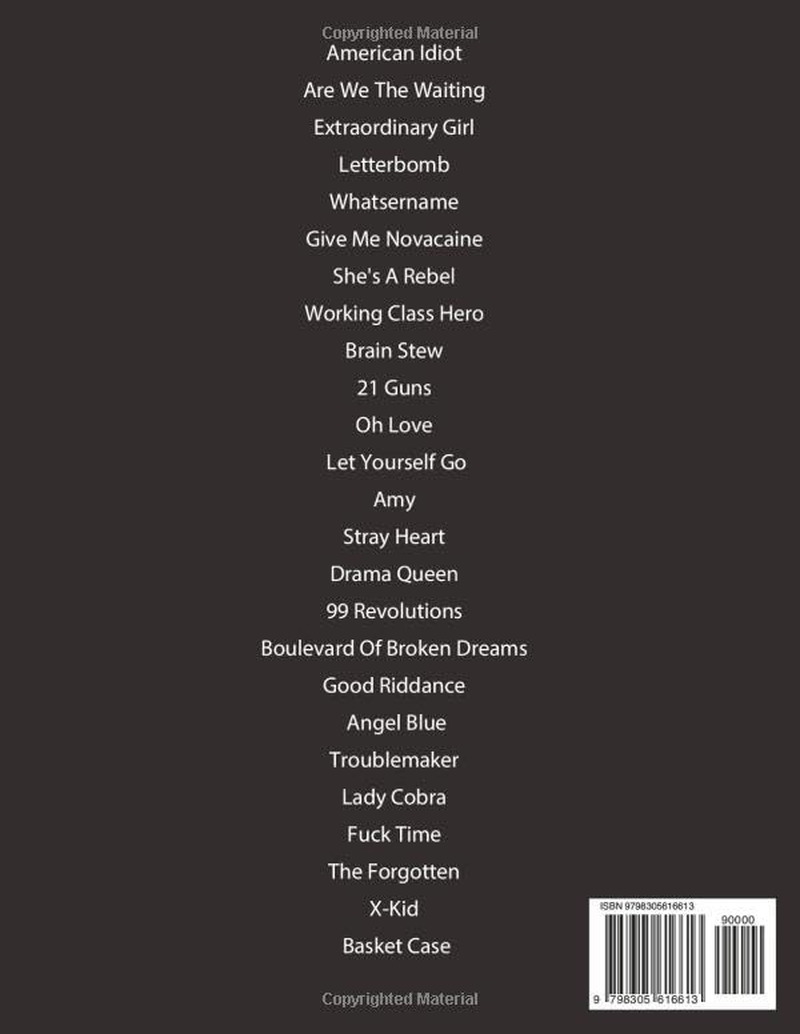 Green Day Guitar Book: Anthology of Guitar Tab Hits image number 1