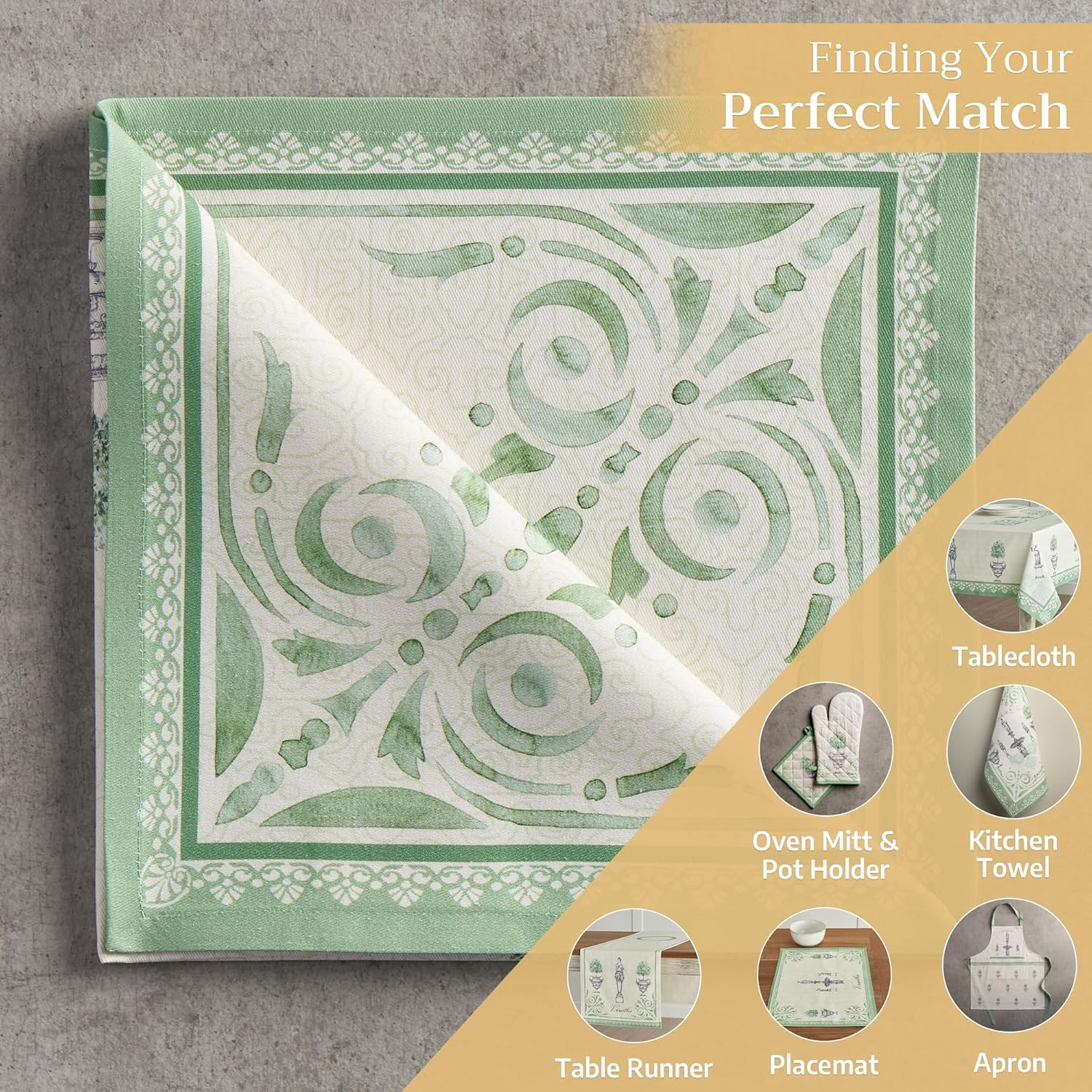 Maison D' Hermine Cloth Napkins Set of 4 100% Cotton Everyday Reusable Square Napkins Cloth Washable, Dinner, Party, Wedding, Restaurant, Spring/Summer (Jardin Du Roy, 20" X 20")