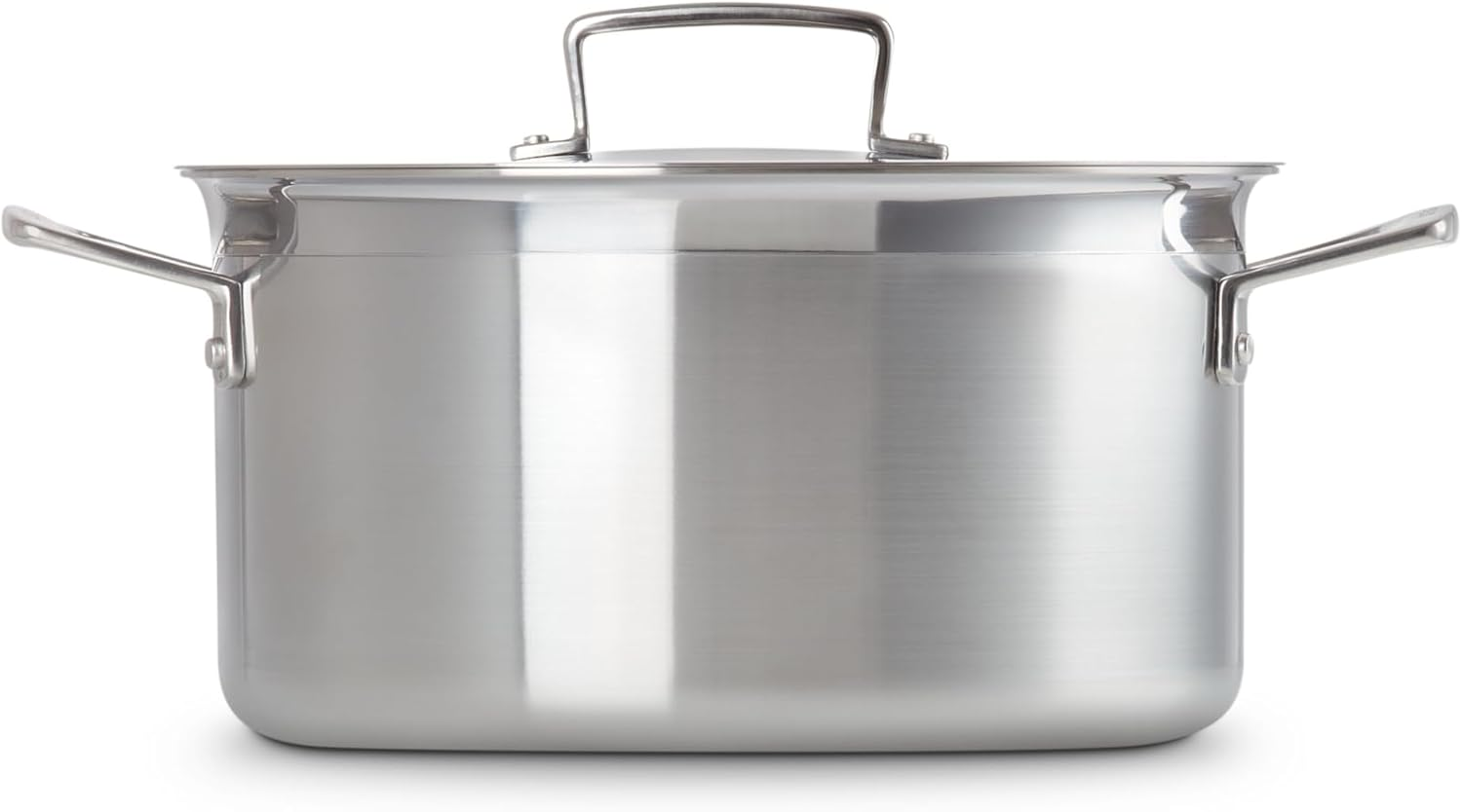 LE CREUSET 3-Ply Stainless Steel Deep Casserole, 24 Cm, 6-1/4-Quart image number 2
