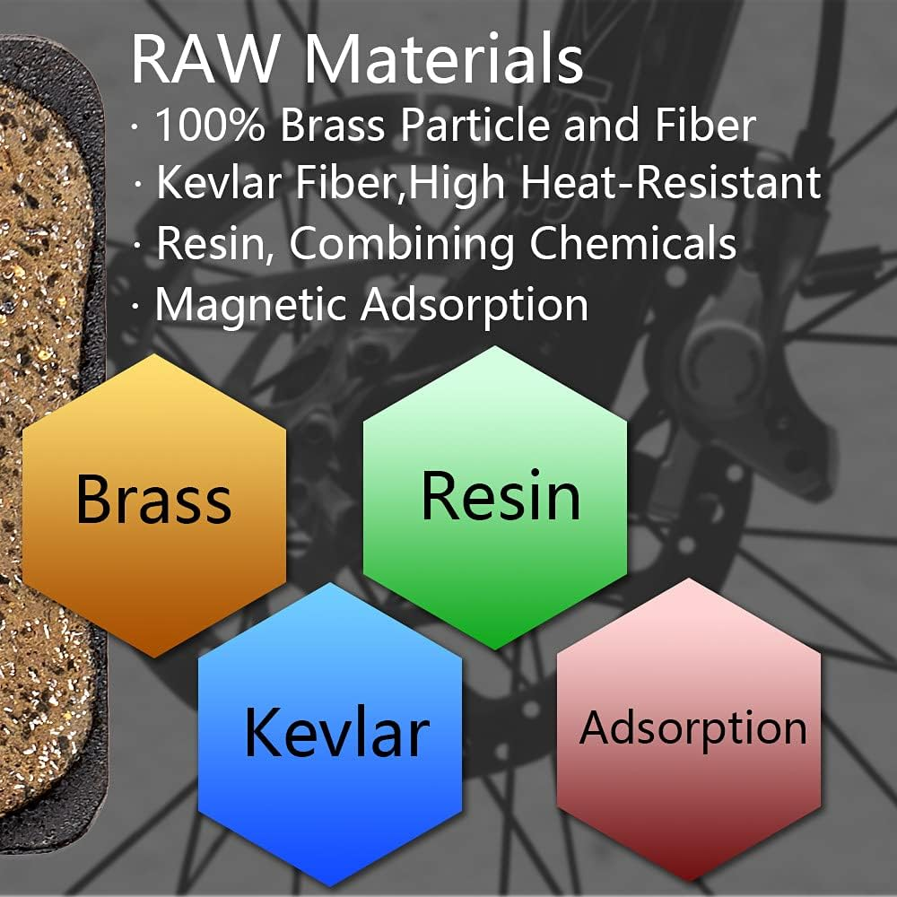 10 Full Sets Pairs Wholesale B01S Brake Pads B03S Compatible Tektro TRP Shimano Deore Br-M575 M525 M515 T615 T675 M505 M495 M486 M485 M475 M465 M447 M446 M445 M416 M415 M395 M375 M315 M355 C601 C501 image number 3