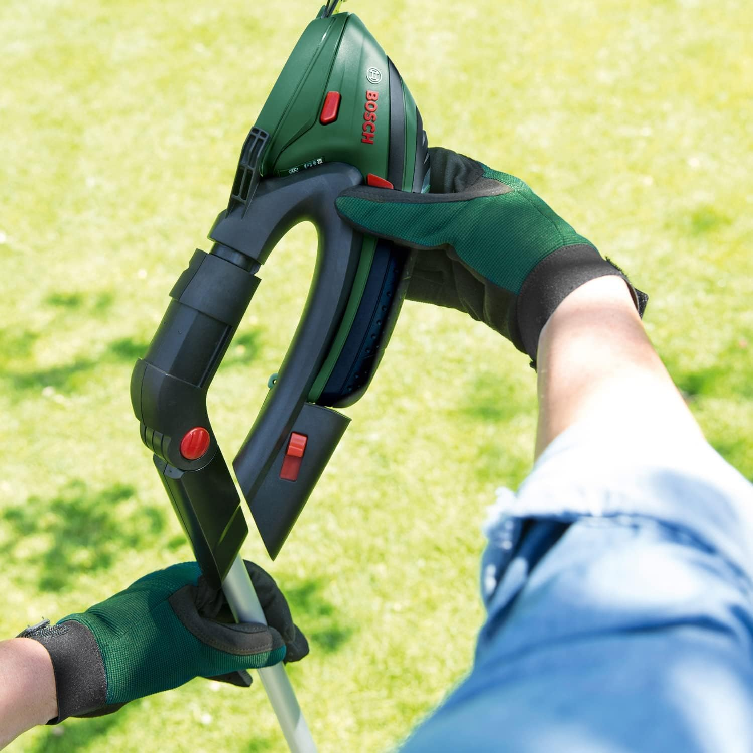 Bosch ISIO 3 Telescopic Pole Attachment with Wheels (ISIO 3 Handle) image number 1