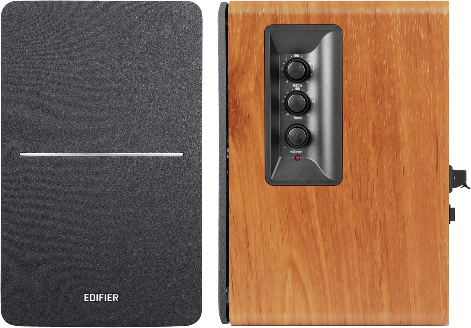 Edifier Bookshelf Speakers R1280Ts, 21W X 2 Powered TV Speakers, Stereo Active Studio Monitor Speakers 52Hz-20Khz Frequency Response, Turntable Speakers with 2 RCA Input/4 Inch Subwoofer Line Out image number 2