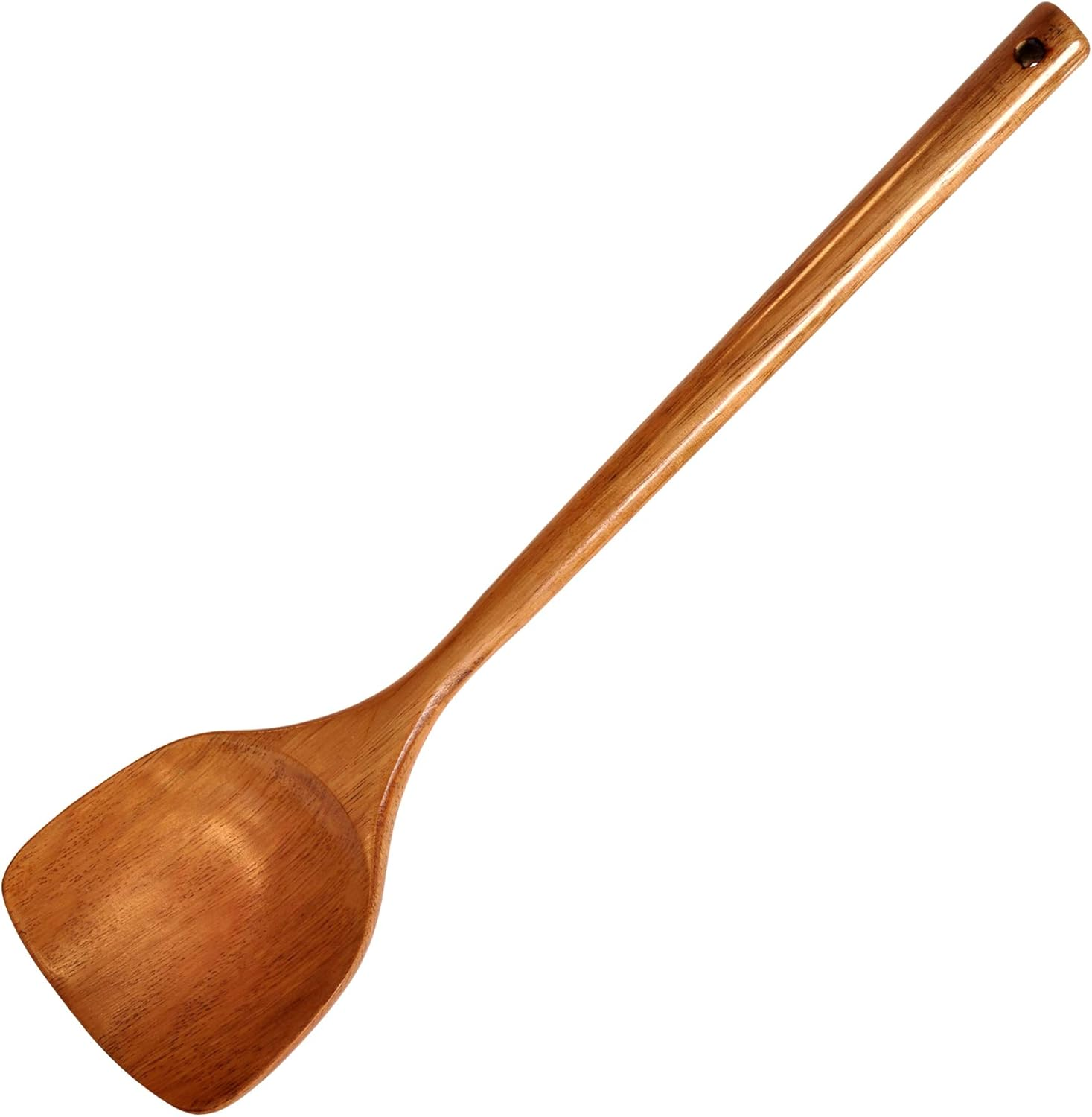 Wooden Spatula. Long Handle Spatula for Cooking.Handmade for Kitchen Cookware. (Spatula) image number 4