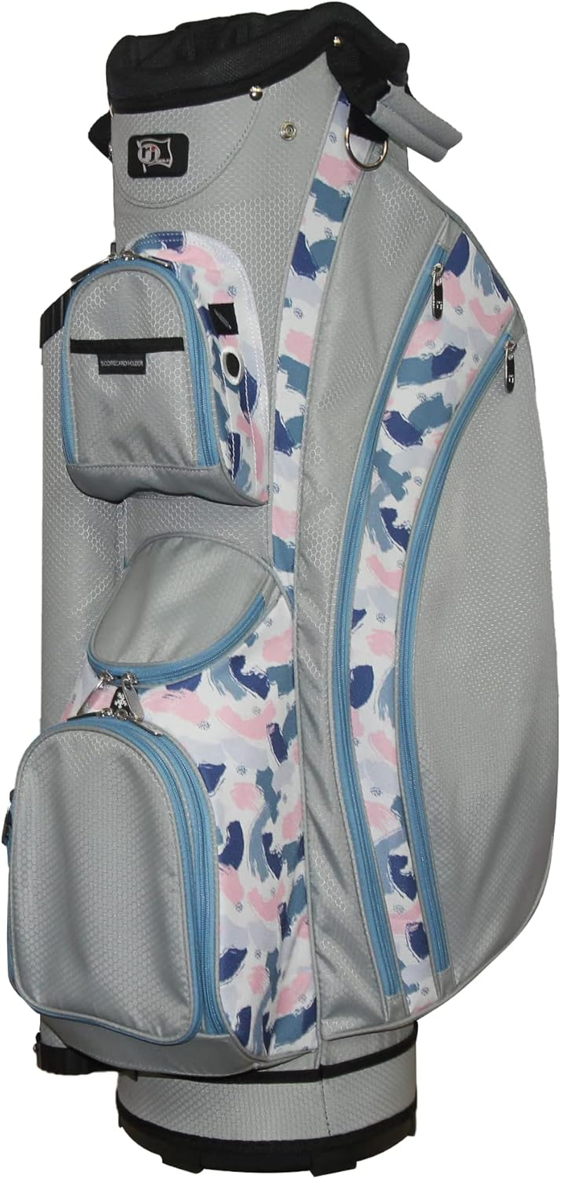 R J Sports Paradise 9" Deluxe Ladies Cart Bag, Abstract, 9 image number 4