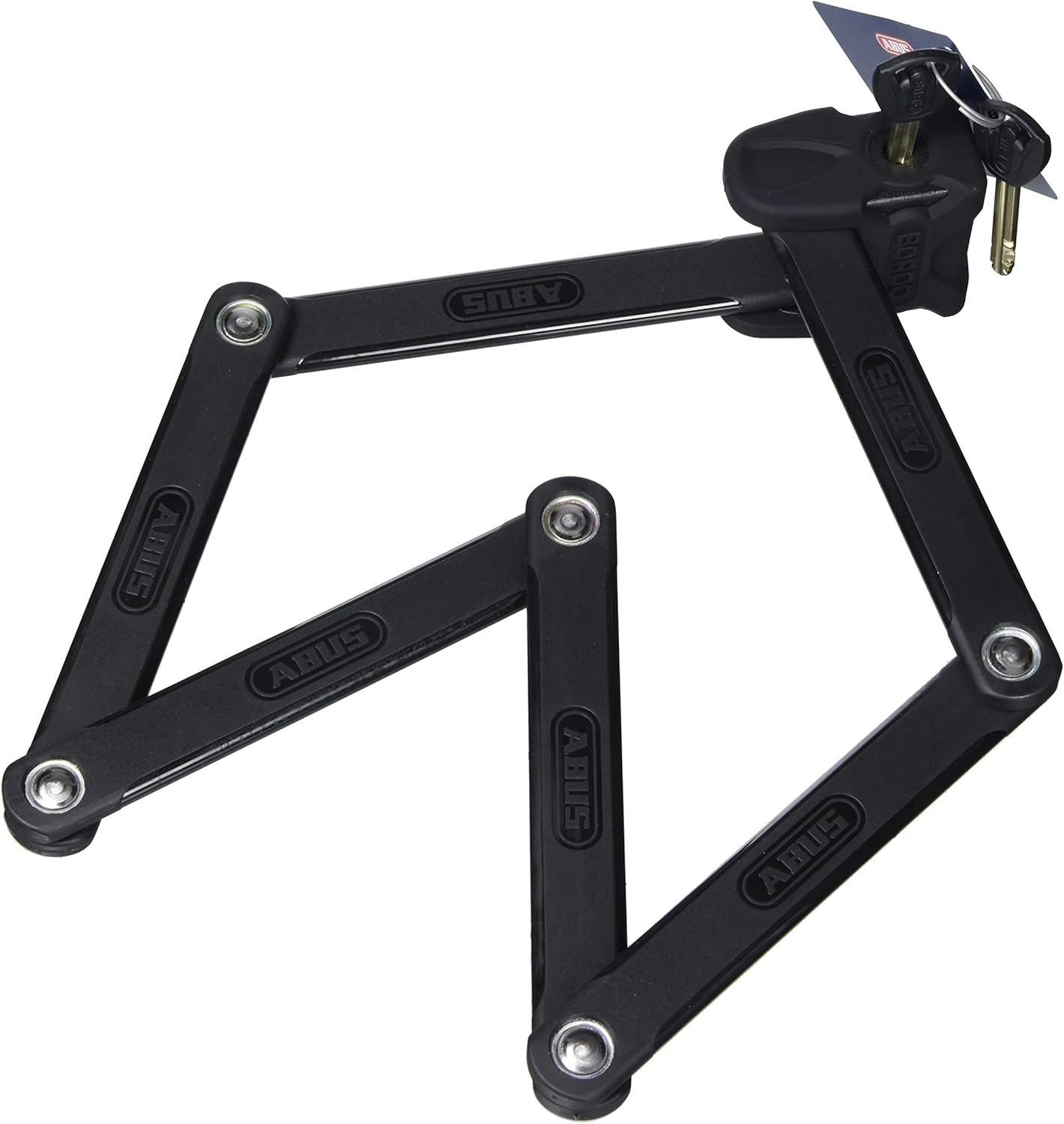 ABUS Bordo 6000K Folding Lock with ST Lock Case - Bicycle Lock with Xplus Cylinder for High Tamper Protection - Security Level 10