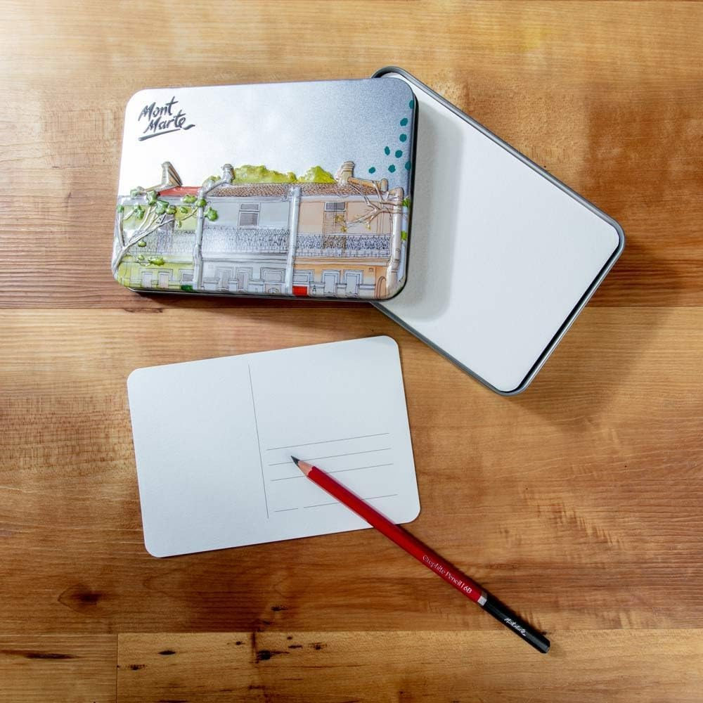 Mont Marte 300 GSM Watercolour 24-Sheets Postcards image number 5
