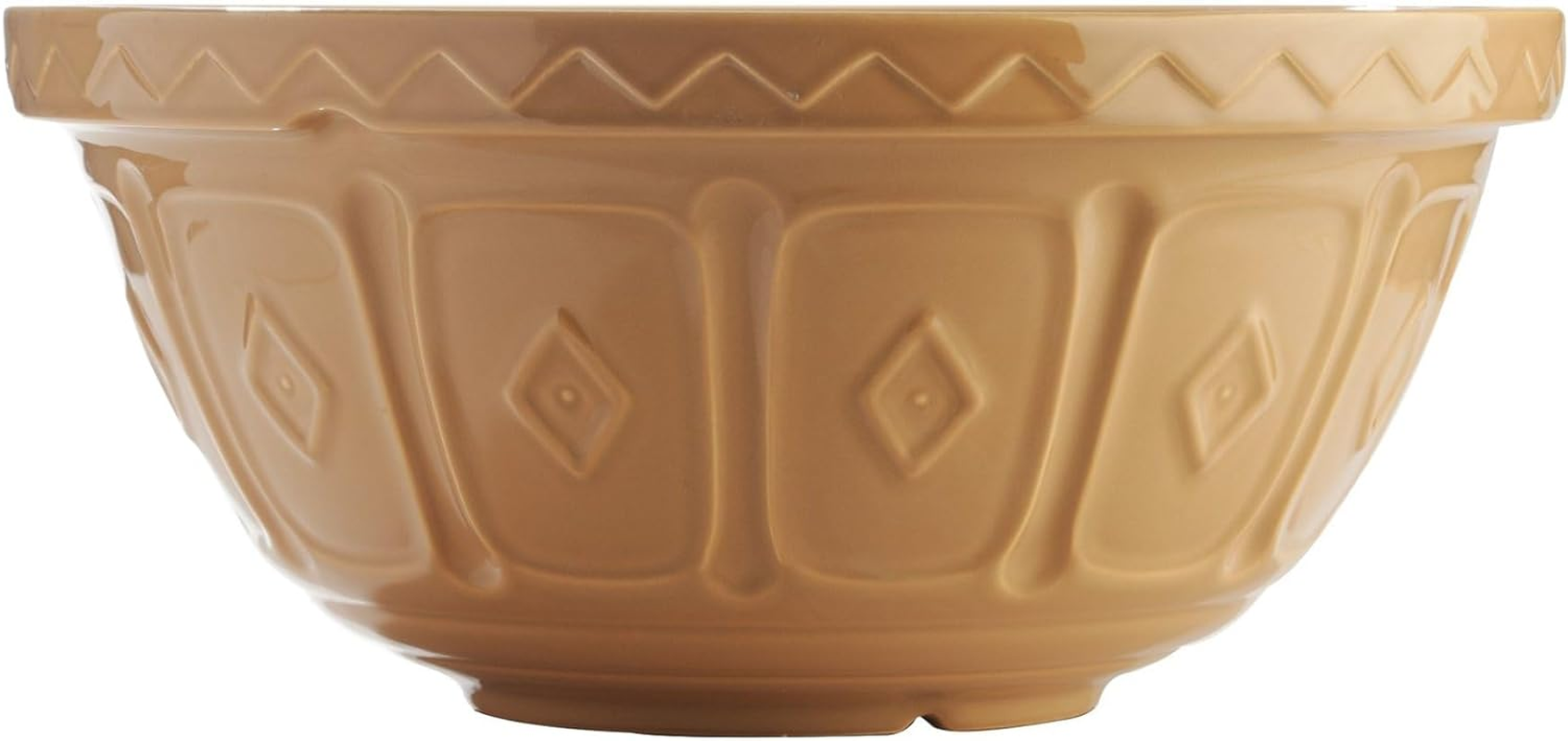 Mason Cash 2001.003 Cane Mixing Bowl, 32Cm, White/Brown 28317 image number 2