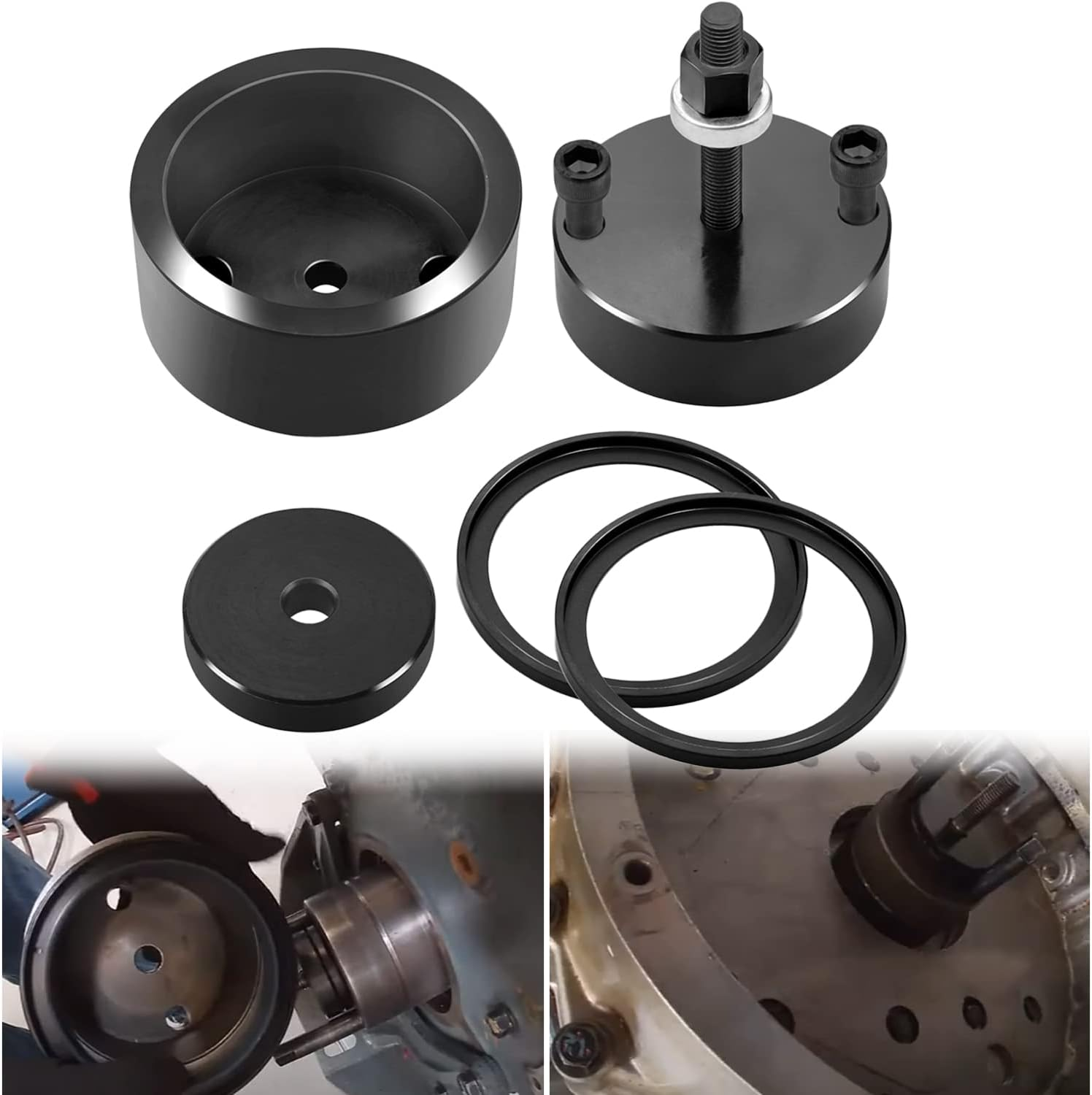 Replace J-35686-B Front & Rear Crankshaft Seal and Wear Sleeve Installer Compatible for Detroit Diesel Series 60 Two Cycle 92 Engines image number 6