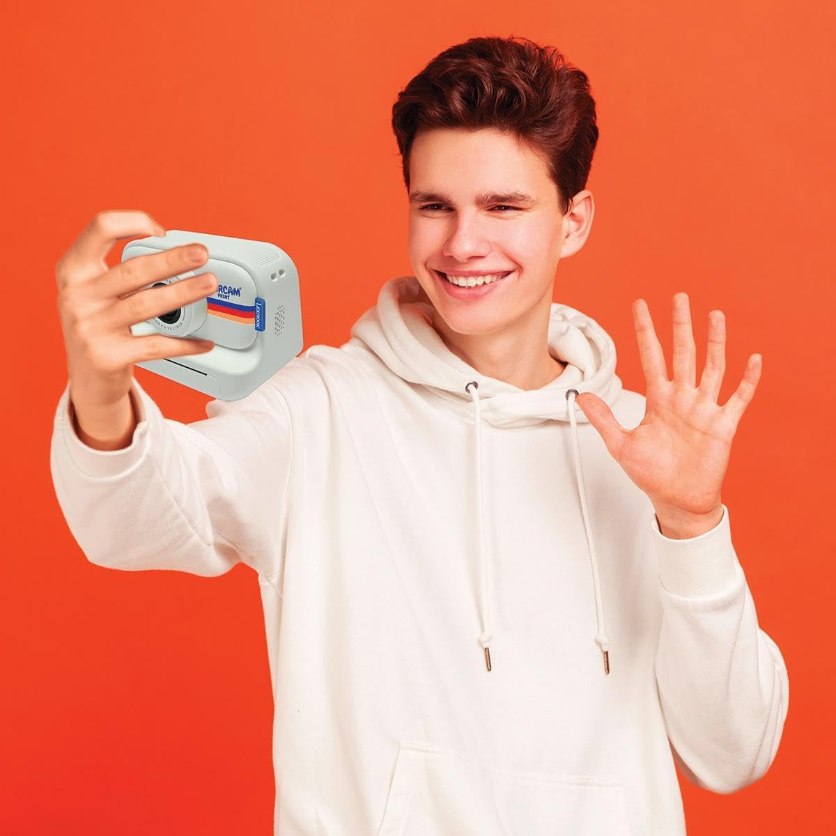 Lexibook Starcam Print, Instant Printer Camera with 1.3M Sensor, SD Card and Photo Personalisation Kit