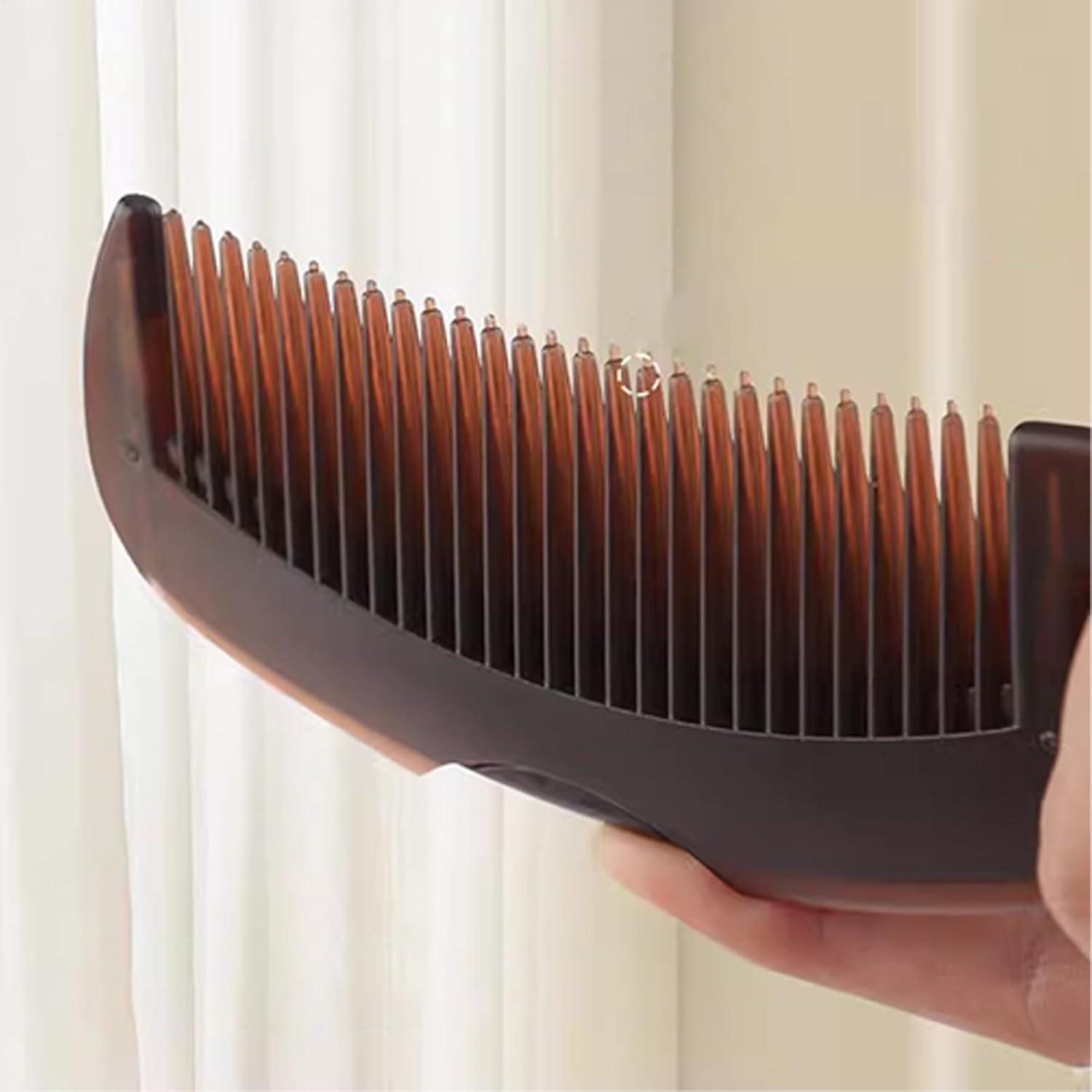 Scalp Cap, Scalp Comb, Scalp Airbag Design Hollow Ergonomic Comb - Light Holo Tooth Hair Brush, Give Your Loved One Our Skull Pen and anti Scully Head image number 5