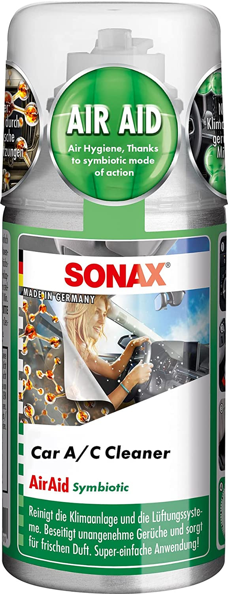 SONAX Airaid Symbiotic A/C Cleaner 100Ml image number 2
