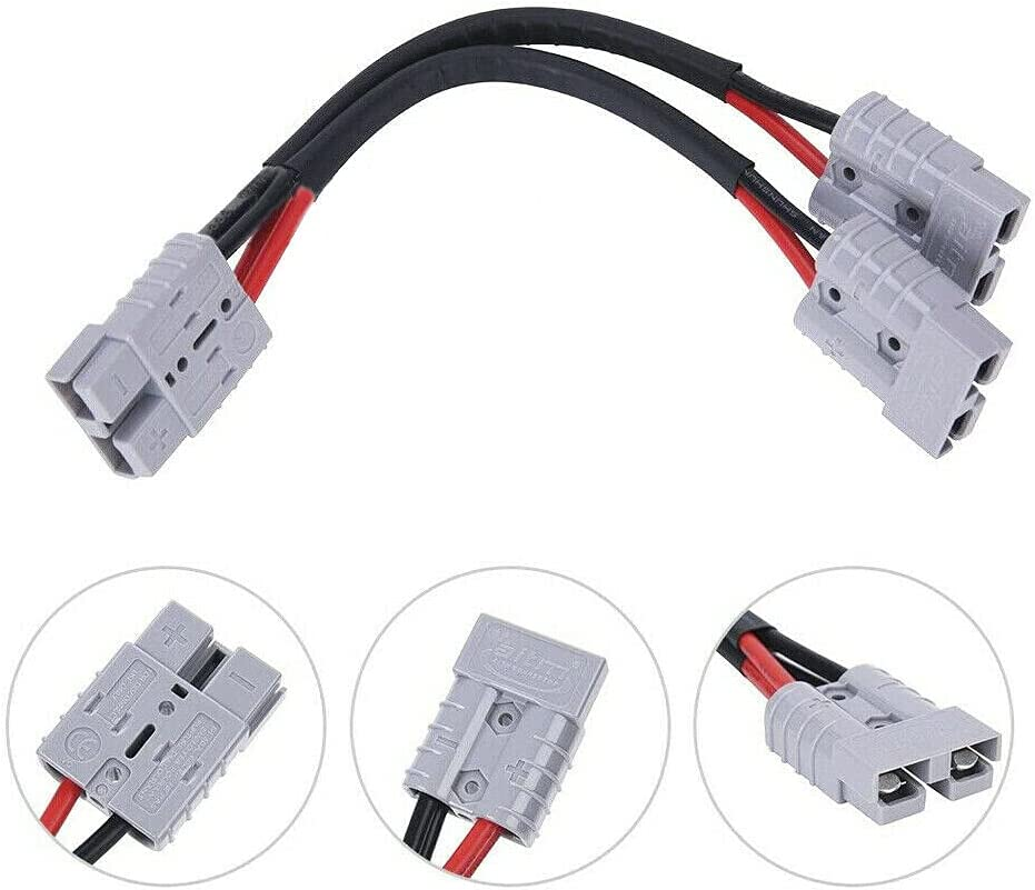 50 Amp Anderson Plug Connector Double Y Adaptor 6Mm Automotive Cable image number 6