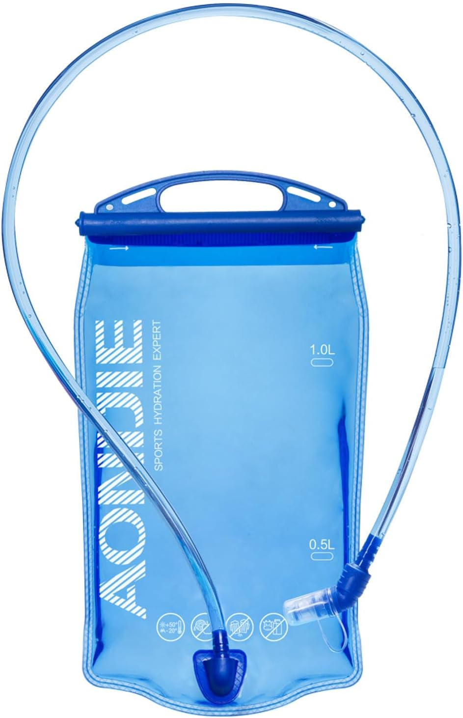 Azarxis Hydration Bladder 1L 1.5L 2L 3L BPA Free Hydration System Lightweight Water Bladder with Drinking Tube Leak-Proof Drinking Bag for Sports and Outdoor Drinking Backpack