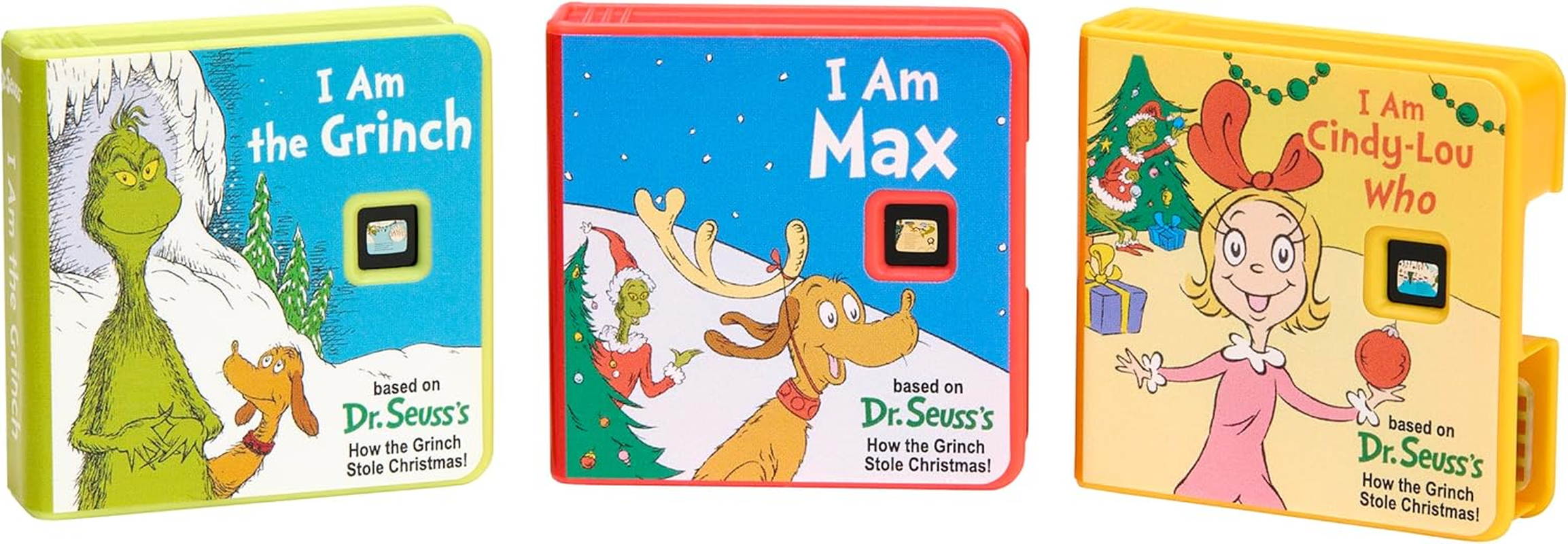 Little Tikes Story Dream Machine Dr. Seuss Grinch Collection, Storytime, Books, Audio Play Character, Gift and Toy for Toddlers and Kids Girls Boys Ages 3+ Years image number 4