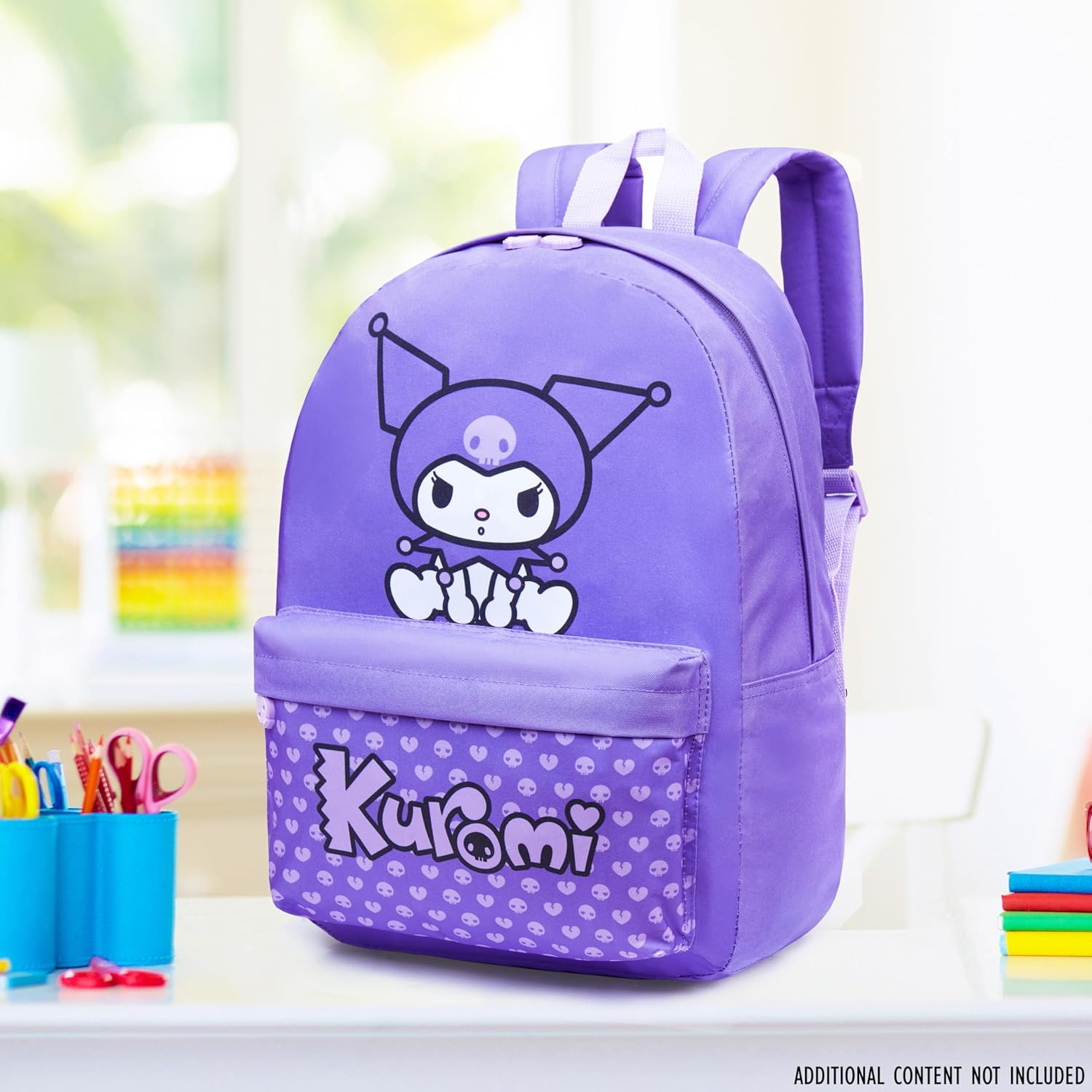 Hello Kitty Sanrio Backpack for Girls Tweens Kawaii Rucksack School Bag Daypack Teens Travel Bag Days Out PE Sports Anime Gifts image number 4