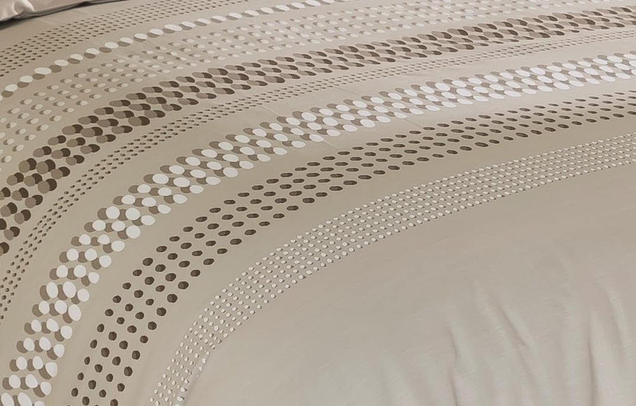 Vision - Anthony Bed Linen - Duvet Cover 140 X 200 Cm with 1 Pillowcase 65 X 65 Cm - 100% Cotton image number 1