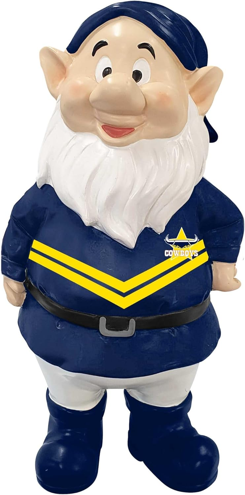 North Queensland Cowboys NRL Mini Garden Gnome in Team Colours * 2022 Model