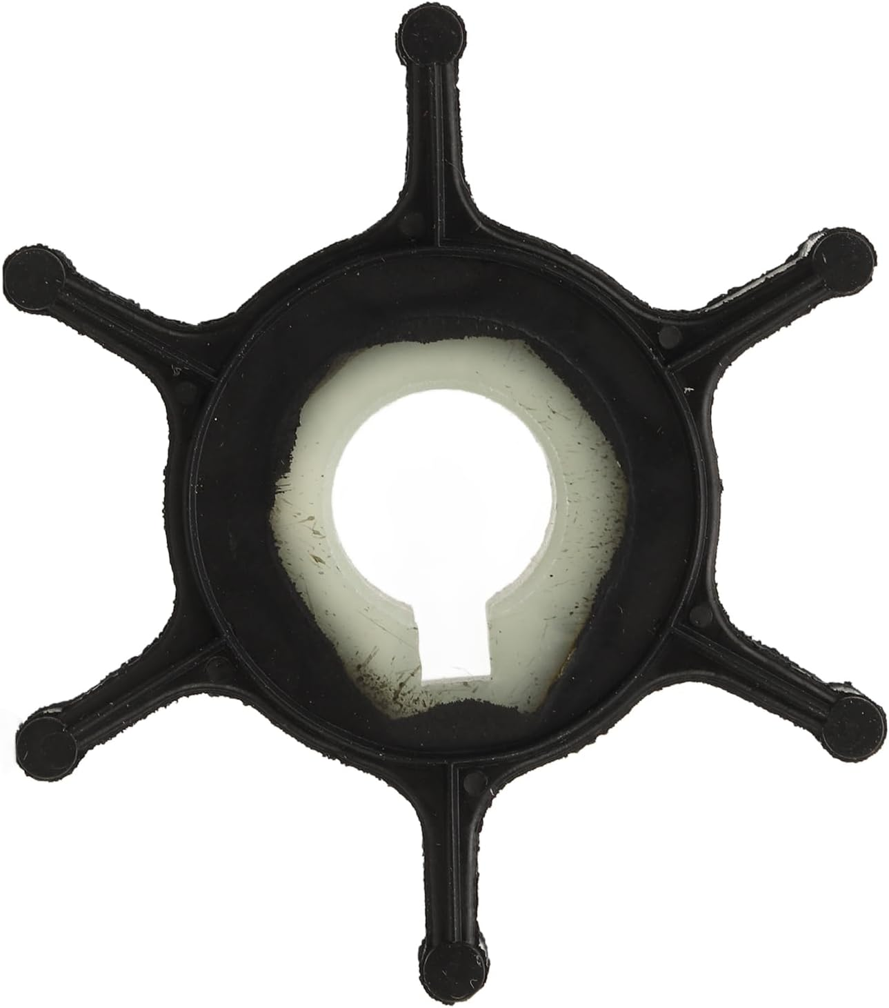 Tnfeeon 6 Vane/Wing Impeller, Rubber Material, Superior Performance, Reliable Johnson Outboard for 1968 to 1979 Motors image number 2