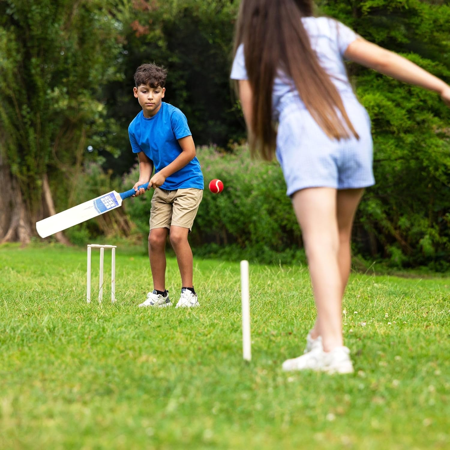 Powerplay 2020 Deluxe Size 3 Cricket Set - Size 3 Bat image number 1