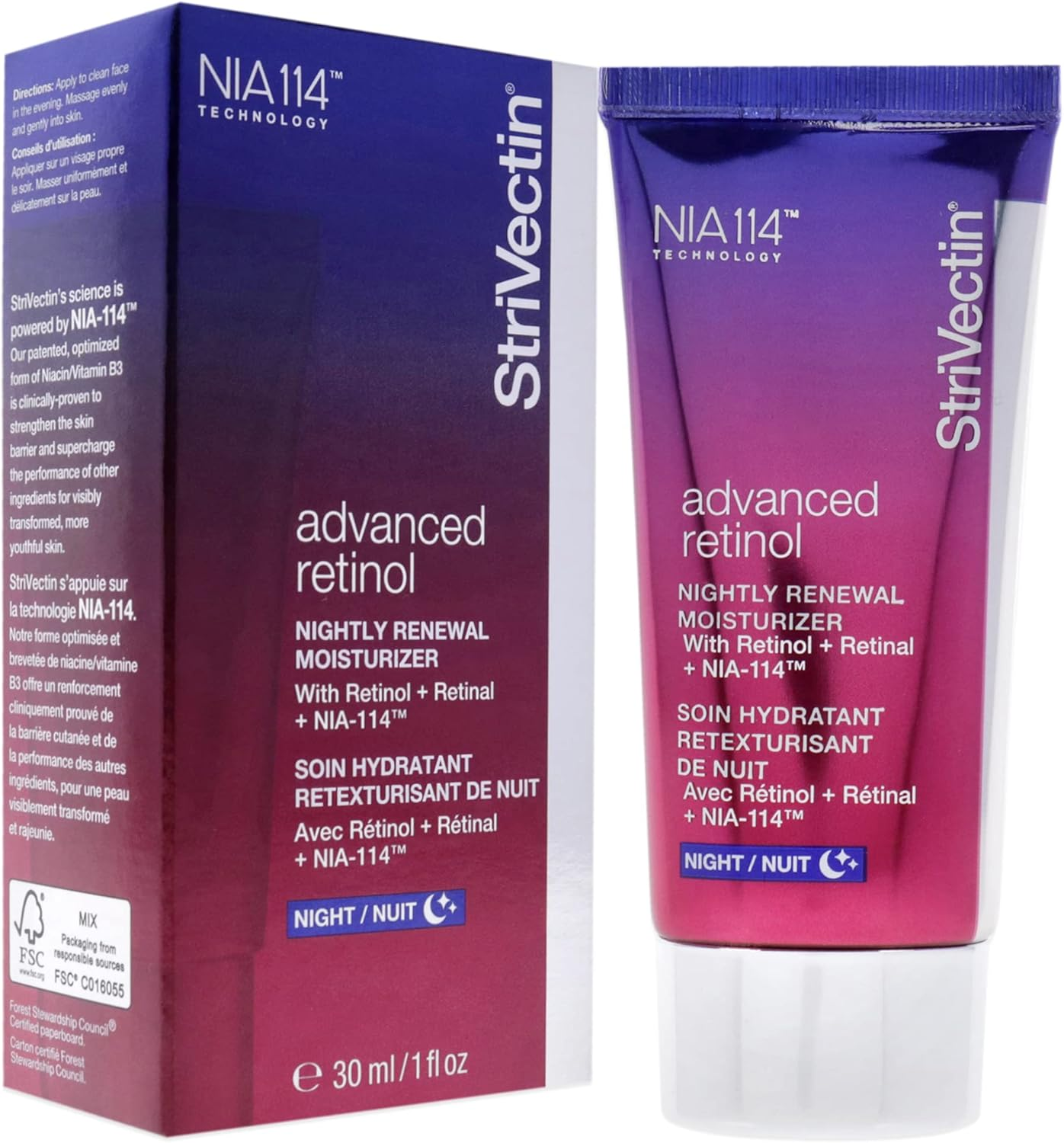 Strivectin Advanced Retinol Intensive Night Moisturizer for Unisex 1 Oz Moisturizer image number 2