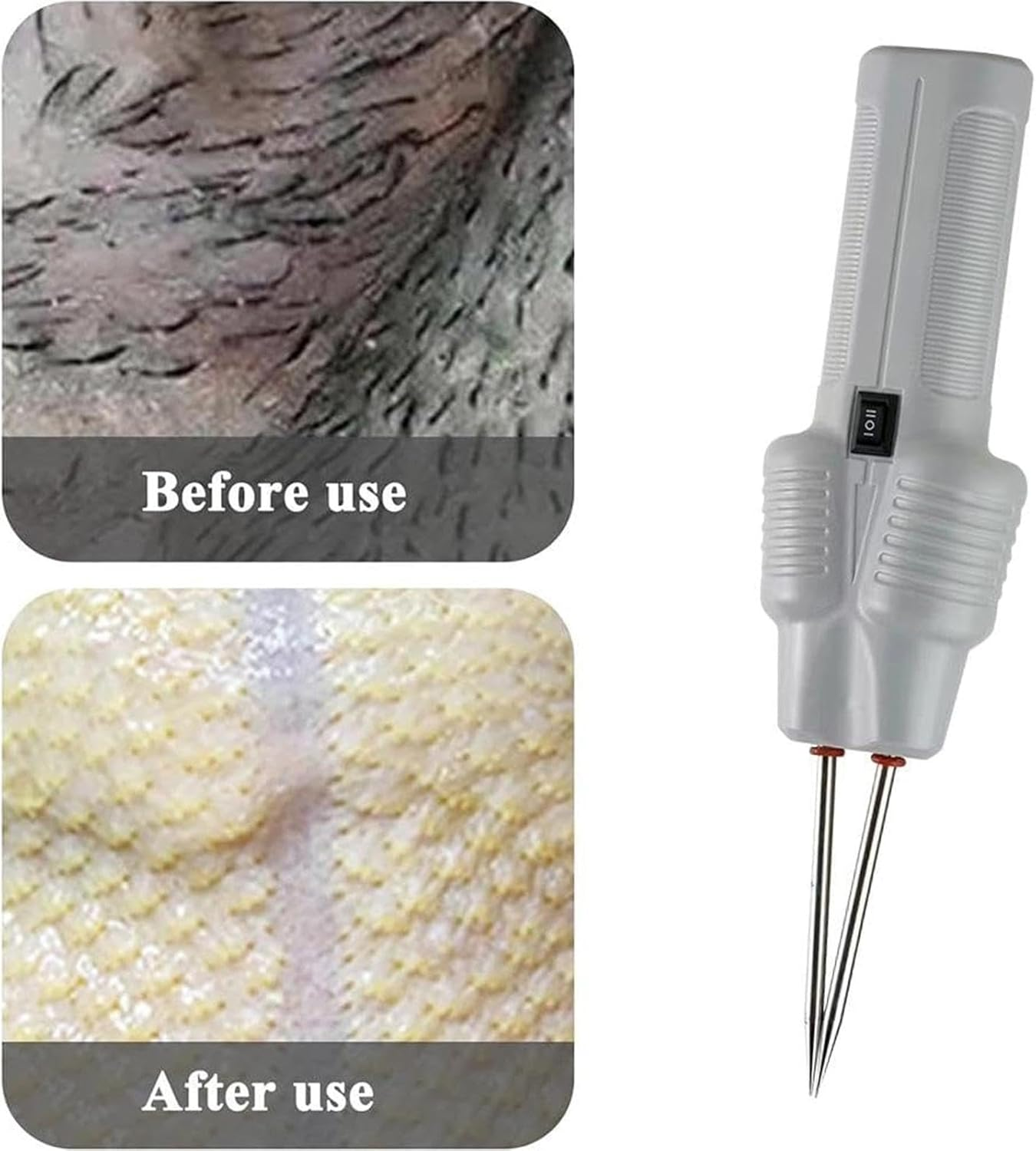 Adorable Chicken Plucker, Turkey Feather Remover, Automatic Turkey Handheld Electric Chicken Plucker, Quail Feather Remover, Chicken Feather Remover, Multifunctional Feather Plucker for Turkeys image number 1