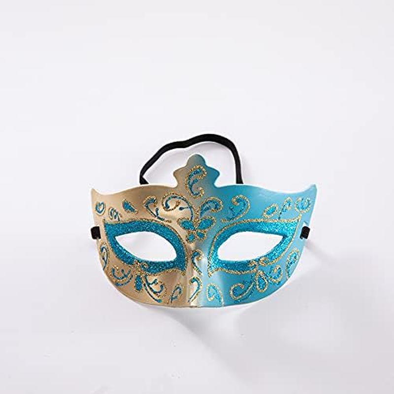 Aoozleny Male Venetian Mardi Gras Halloween Party Masks Evening Prom Mask Costume Accessory Masquerade Mask for Women image number 4