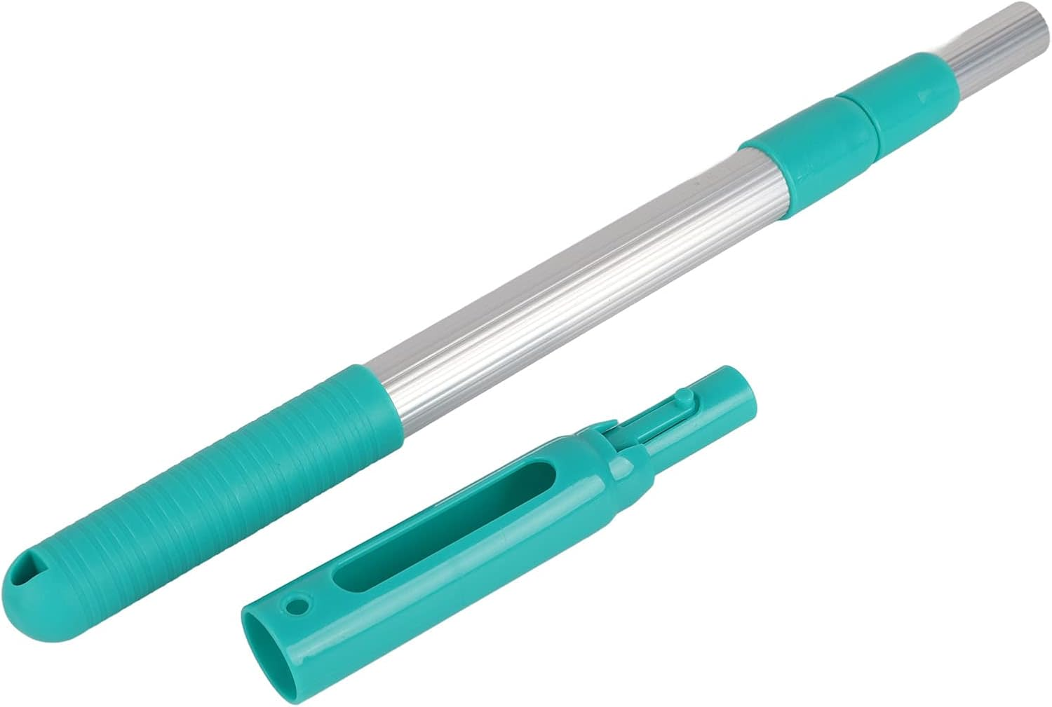 Swimming Pool Pole, 38.6In 3 Sections Heavy Duty Telescopic Aluminum Pole, Pool for Skimmer, Vacuum Heads, Brushes, Leaf Rake, Mesh