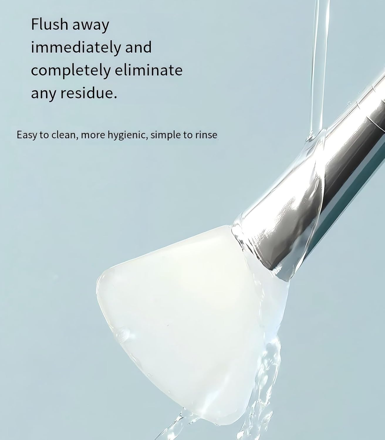 HIGHROCK 3PCS Silicone Face Mask Brushes,Hairless Moisturizers Applicator Tools,Mask Soft Facial Mud Mask Applicator Brush for Facials Body Lotion Applicator Tools image number 5